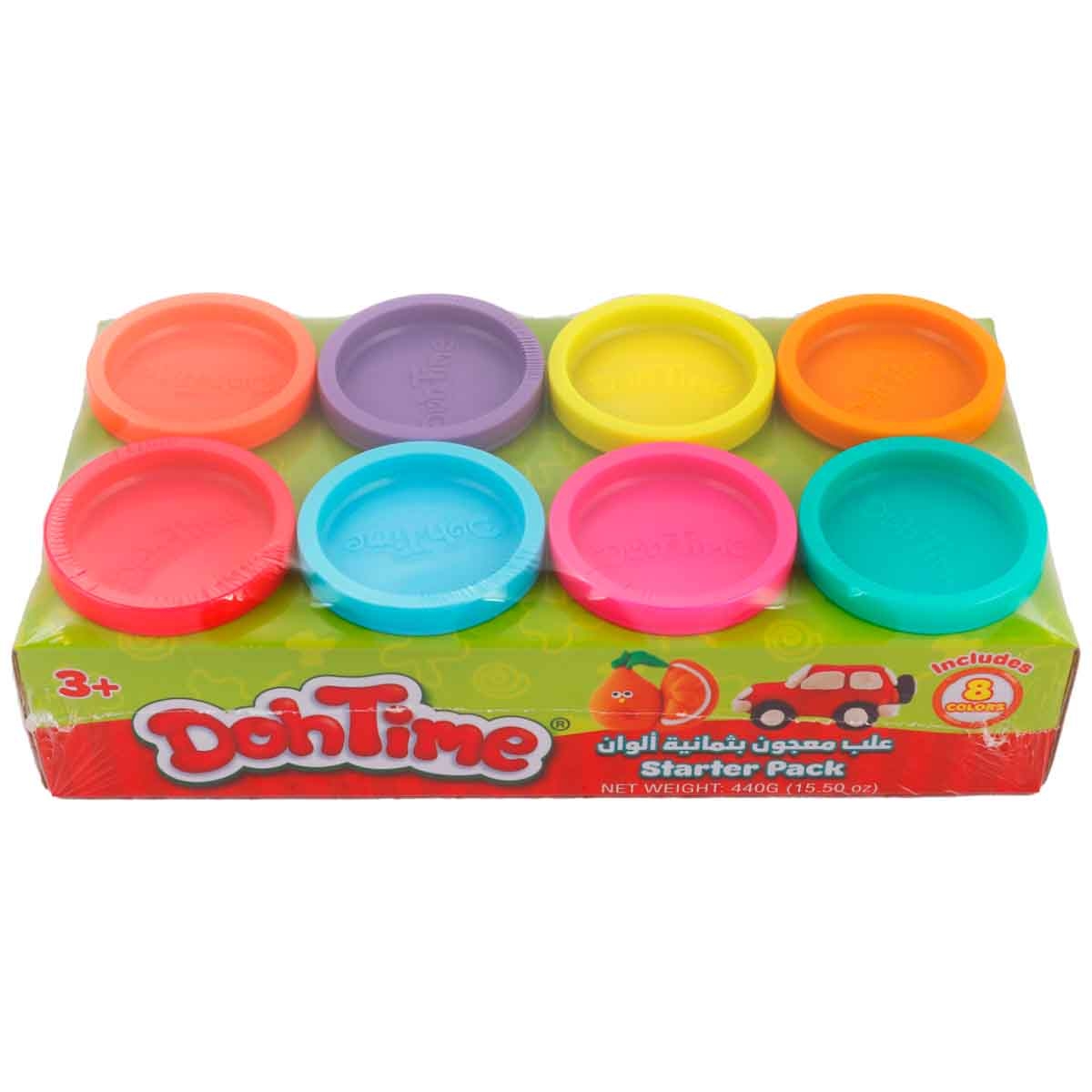 DohTime 2oz. Bright Colors 8-Cans Starter Pack Unisex, 3-4 Years
