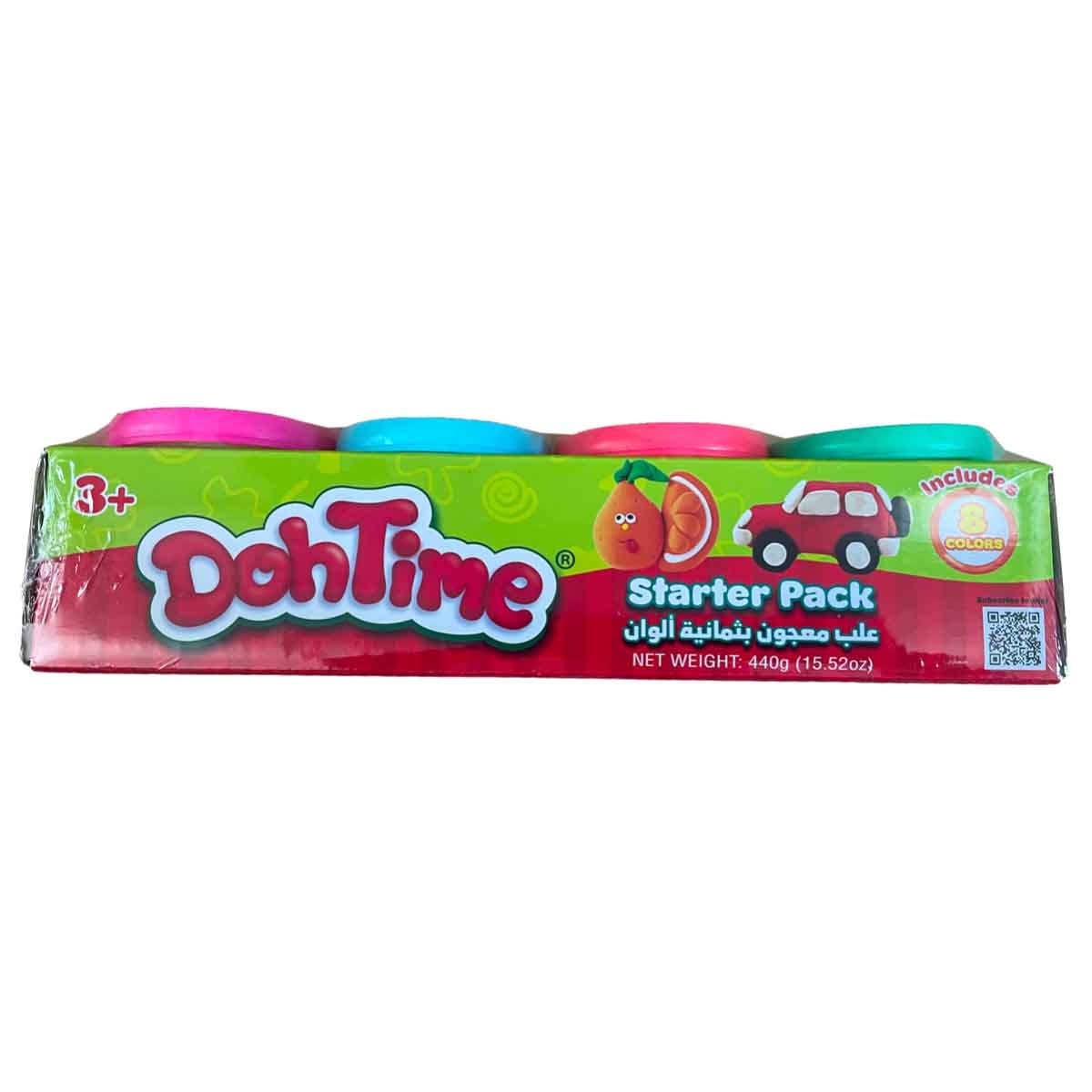 DohTime 2oz. Bright Colors 8-Cans Starter Pack Unisex, 3-4 Years