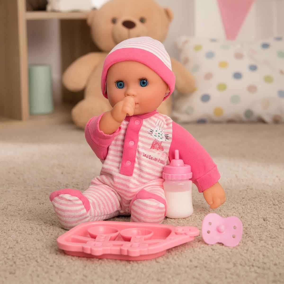Dolls World 12″ Talking Tilly Soft Bodied Baby Doll Toddler, 0-2 Years