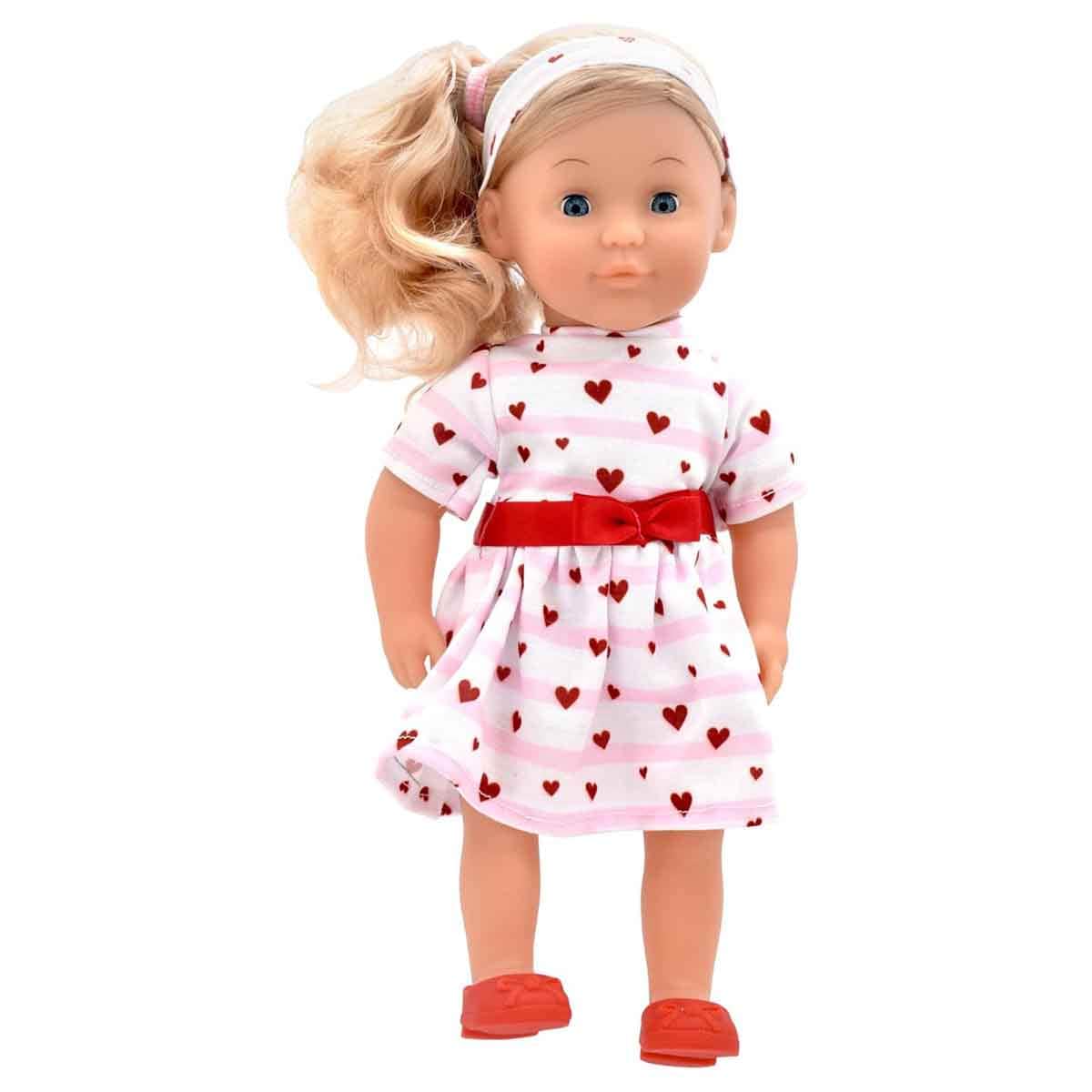 Dolls World 14″ Charlotte Soft Bodied Fashion Doll with Golden Hair Toddler, 0-2 Years