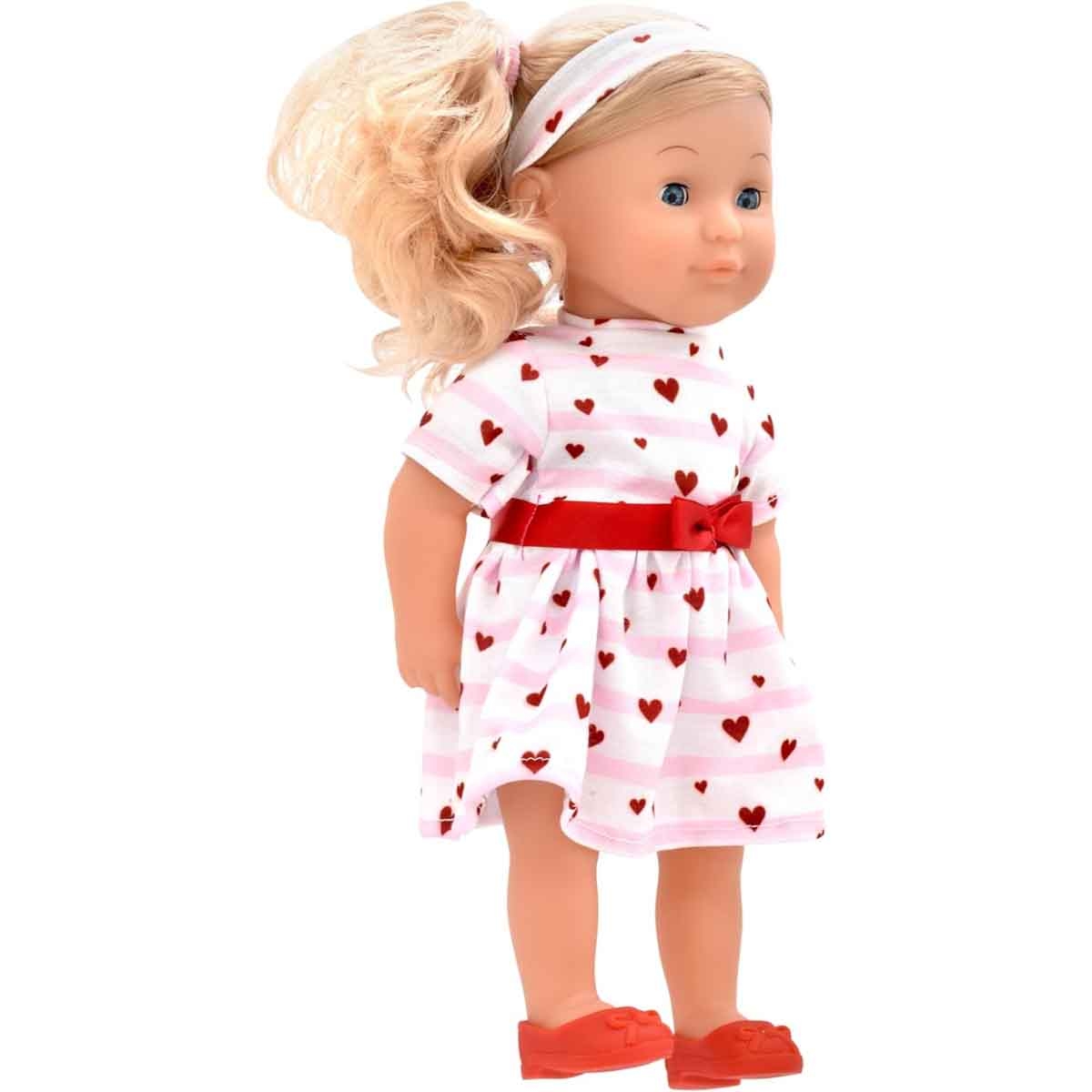 Dolls World 14″ Charlotte Soft Bodied Fashion Doll with Golden Hair Toddler, 0-2 Years