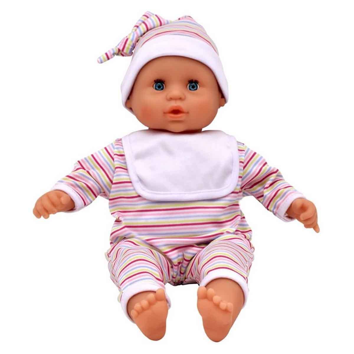 Dolls World 15″ Baby Babble Soft Bodied Baby Doll Toddler, 0-2 Years