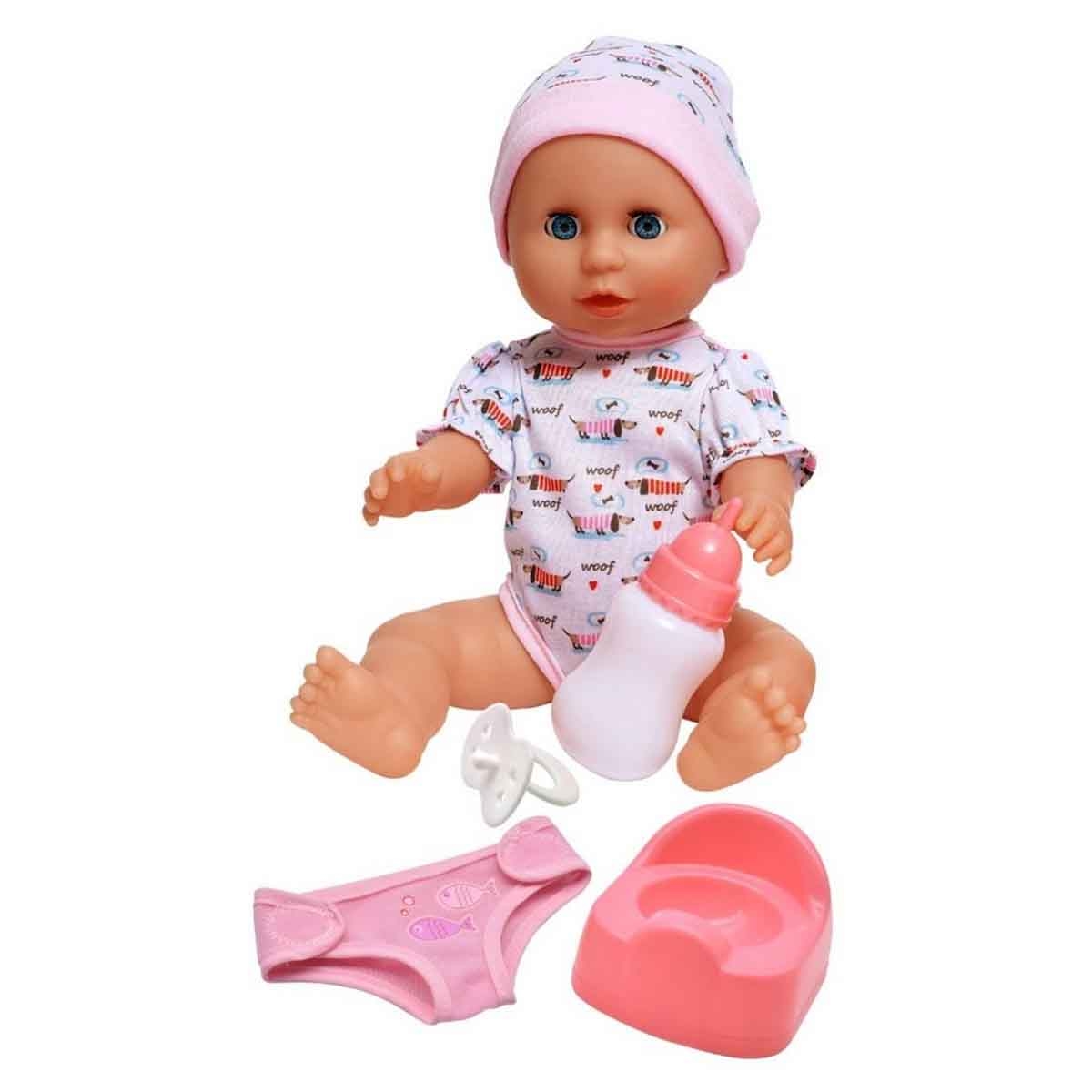 دولز وورلد دمية بيبي بوهُو فاخرة 15 إنش للرضع، 0-2 سنوات