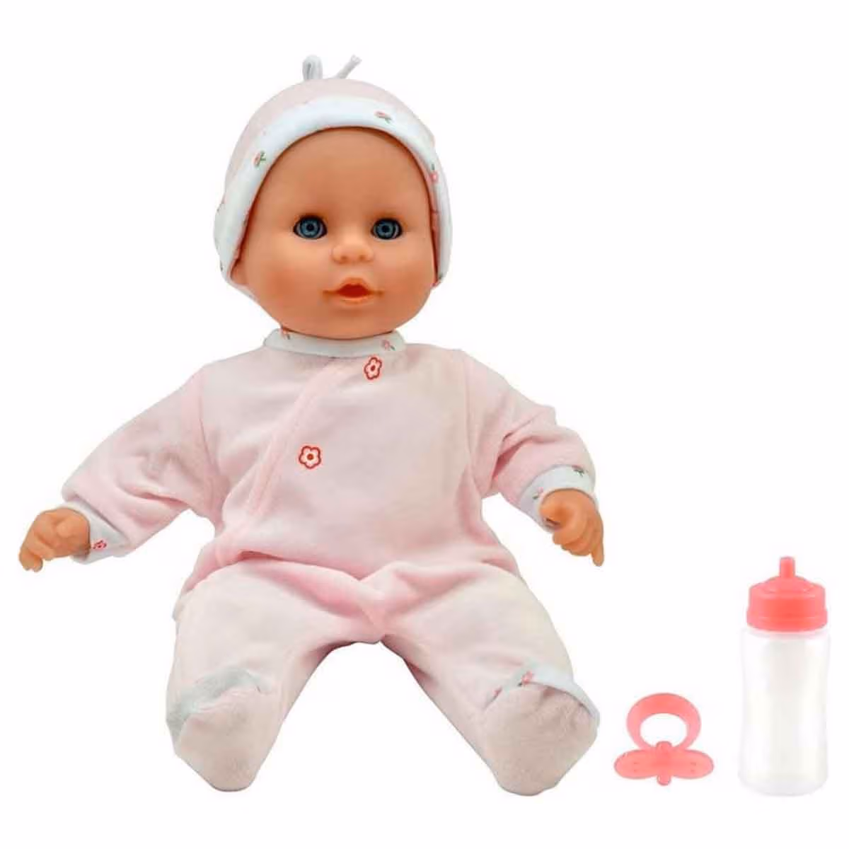 Dolls World 15" Little Treasure Soft Bean Bodied Baby Doll Toddler, 0-2 Years