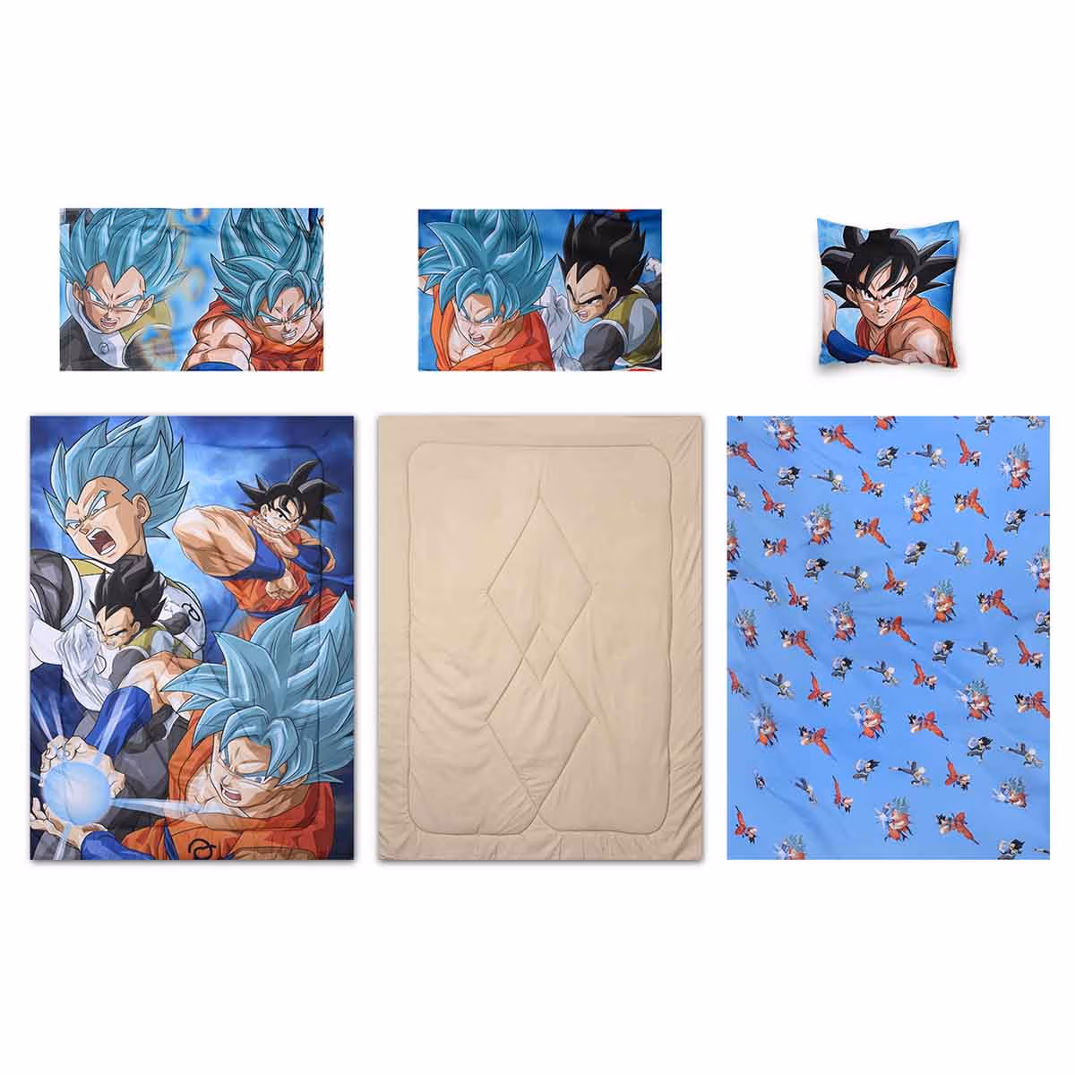 Dragon Ball 5-Piece BnB Brushed Microfiber with Polyester Shell Comforter Set