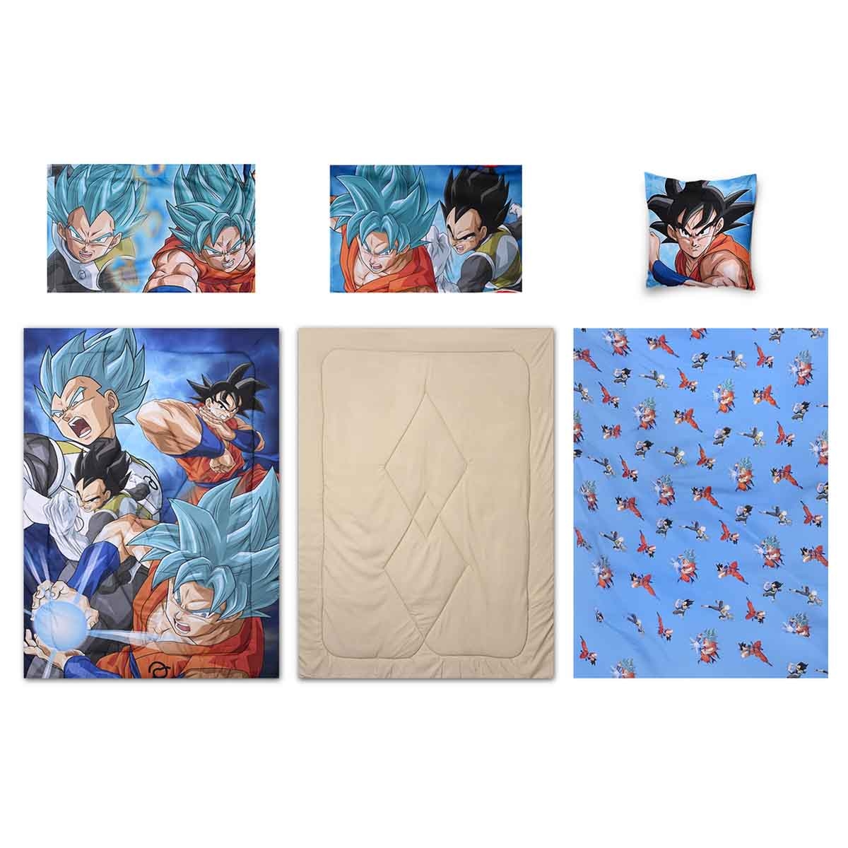 Dragon Ball 5-Piece BnB Brushed Microfiber with Polyester Shell Comforter Set