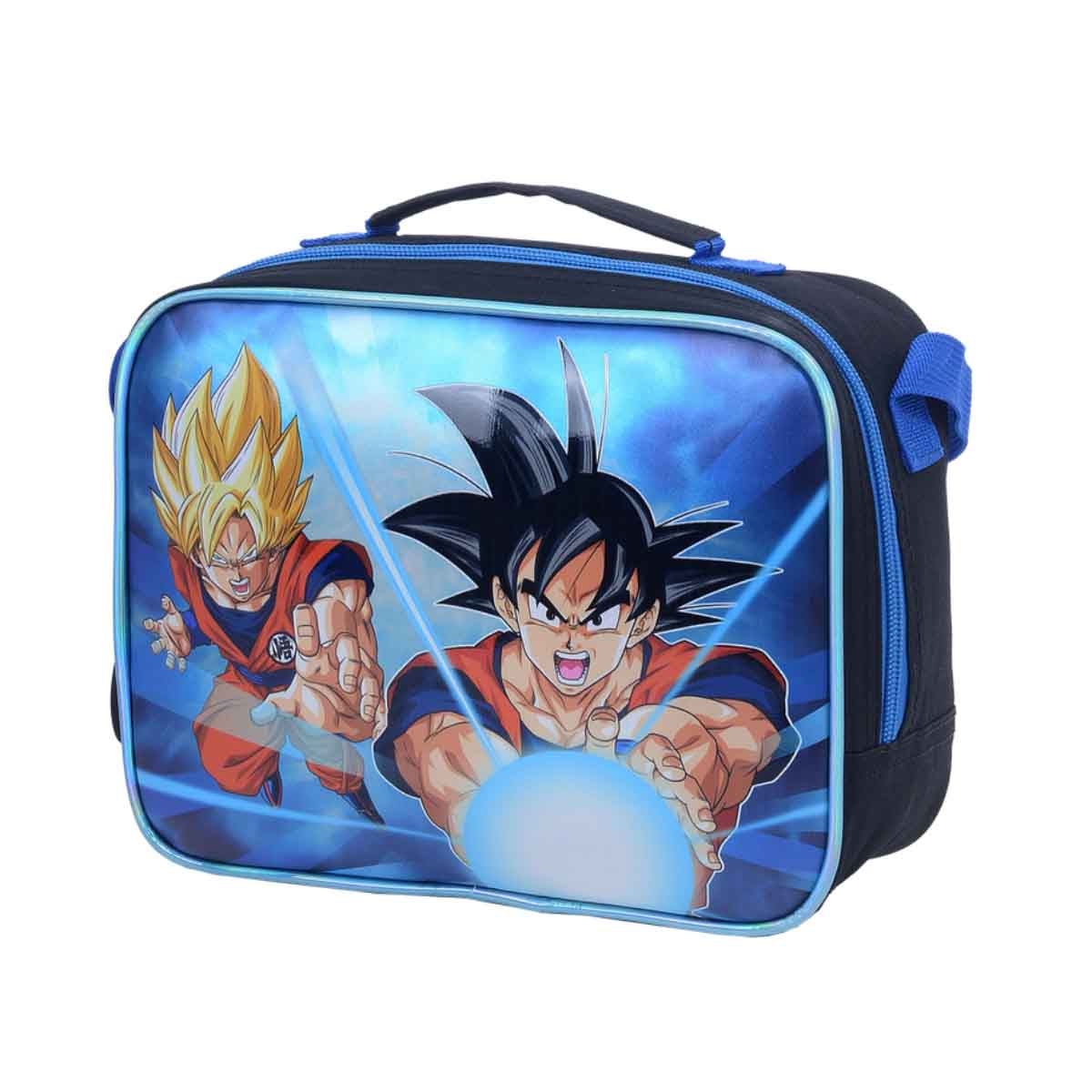 دراغون بول حقيبة غداء معزولة بتصميم غوكو من توي أنيميشن