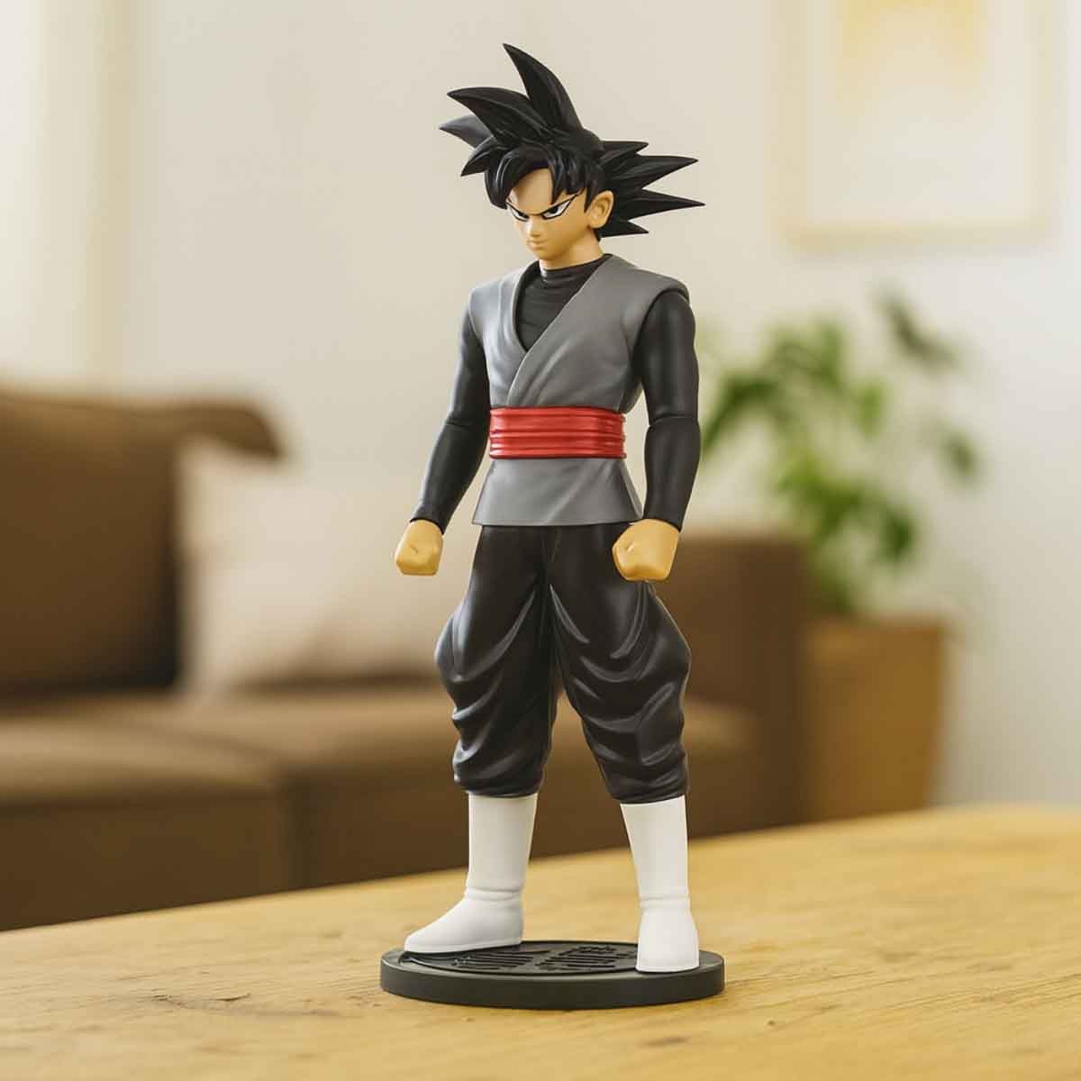 Dragon Ball Super 4″ Flash Series Goku Black Value Action Figure Unisex, 5-7 Years
