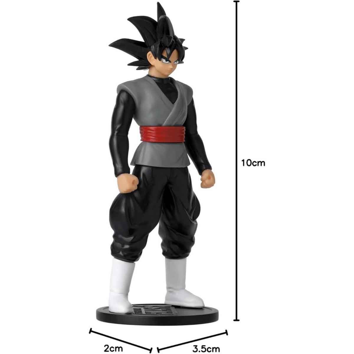 Dragon Ball Super 4″ Flash Series Goku Black Value Action Figure Unisex, 5-7 Years
