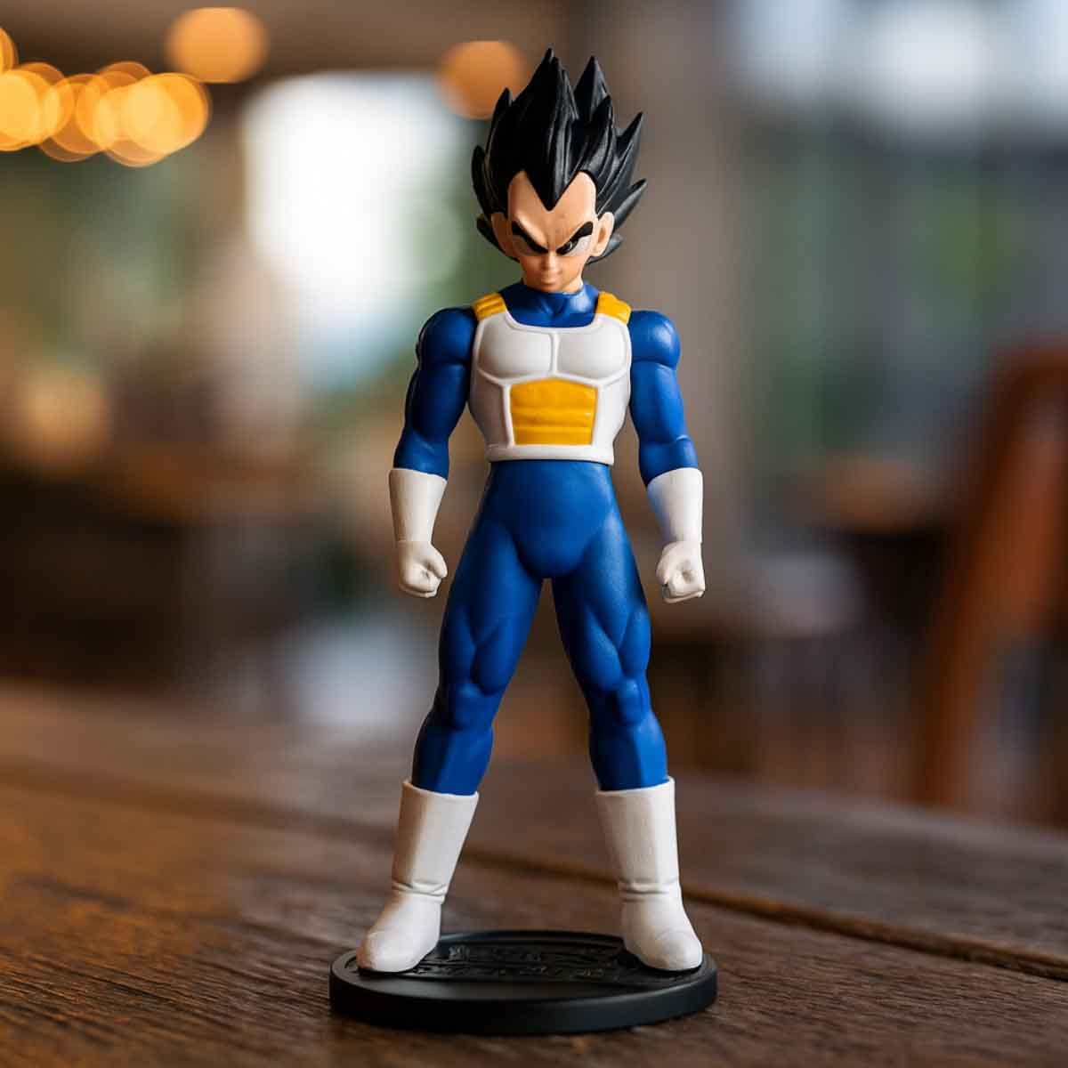 Dragon Ball Super 4″ Flash Series Vegeta Value Action Figure Unisex, 5-7 Years