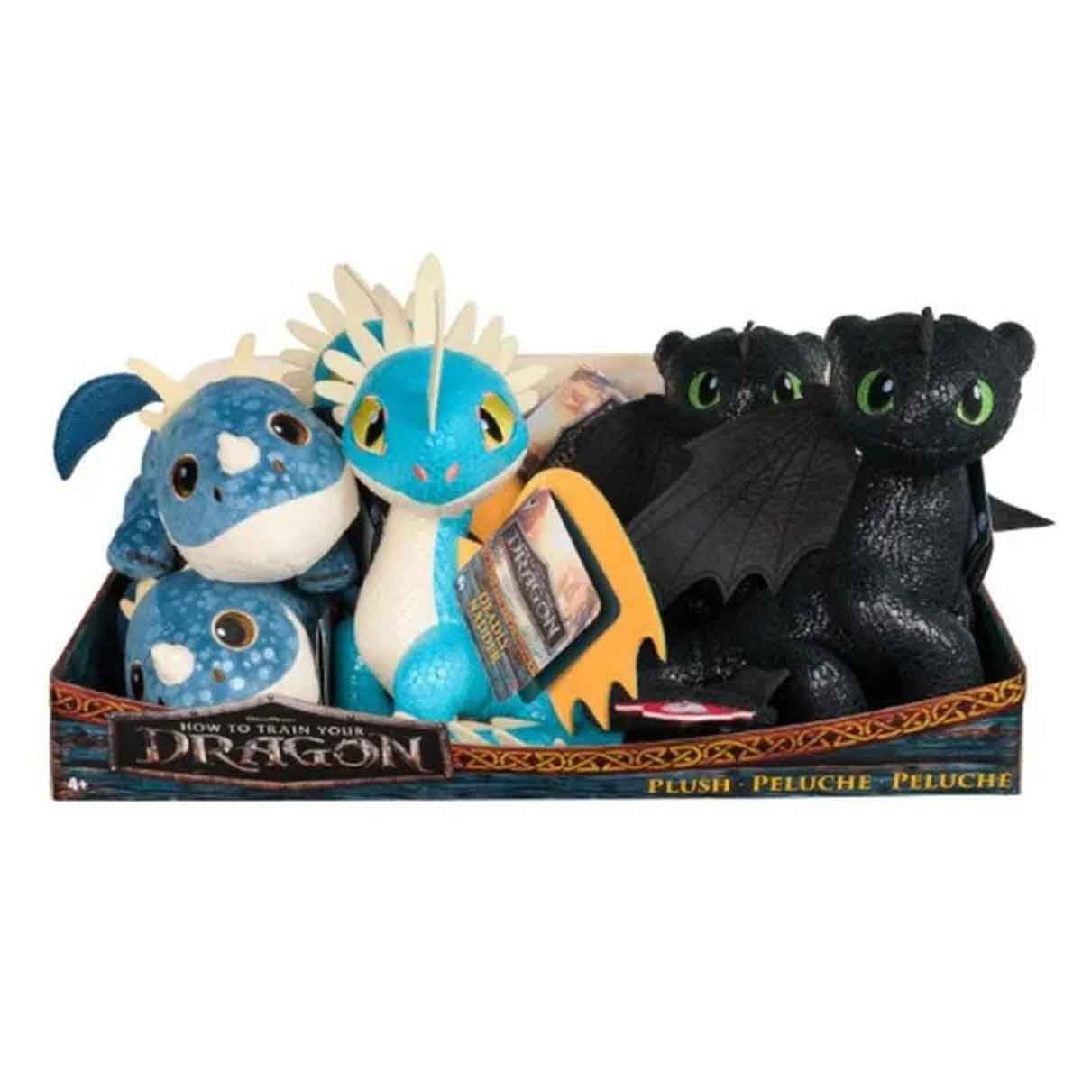DreamWorks 8" Core Plush Dragons Assorted Action Figure Boys, 5-7 Years
