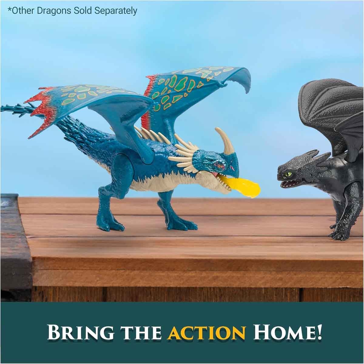 DreamWorks Battle Dragons Deadly Nadder Action Figure Boys, 5-7 Years