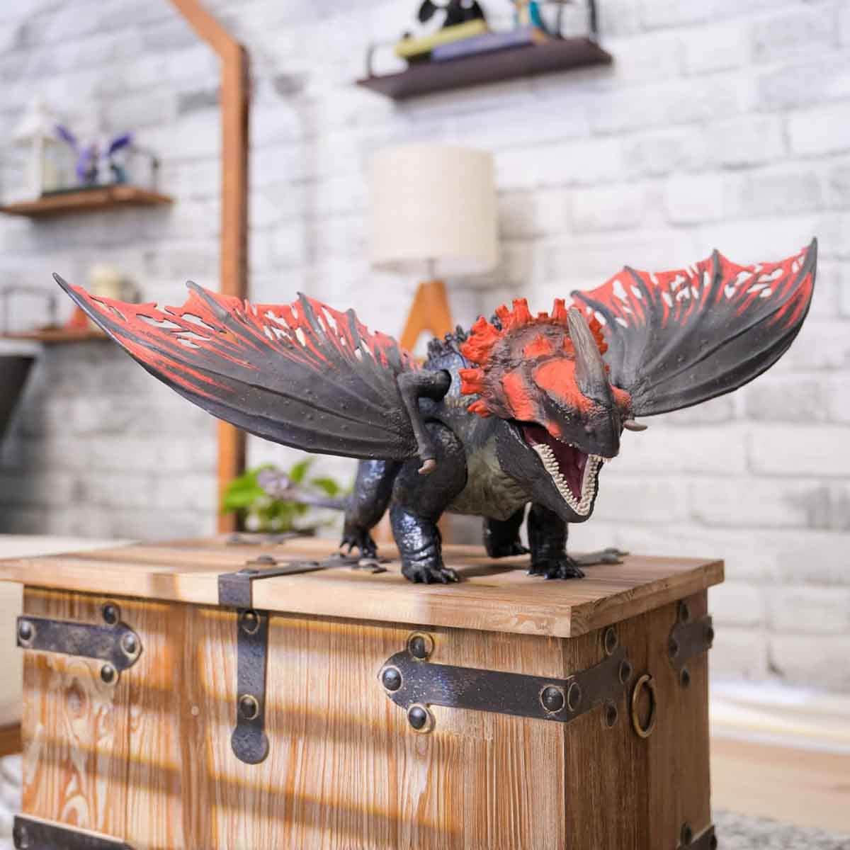 DreamWorks Dragon Island Titan Red Death Large Action Figure Boys, 5-7 Years