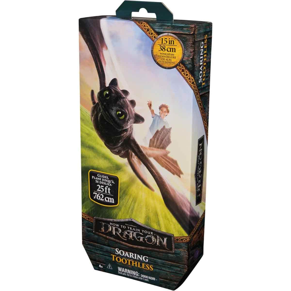 DreamWorks Toothless Flying Foam Dragon - 25” Wingspan Action Figure Boys, 5-7 Years