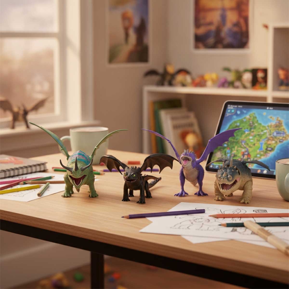 DreamWorks Dragons How to Train Your Dragon Interactive Assorted Action Figure Unisex, 5-6 Years