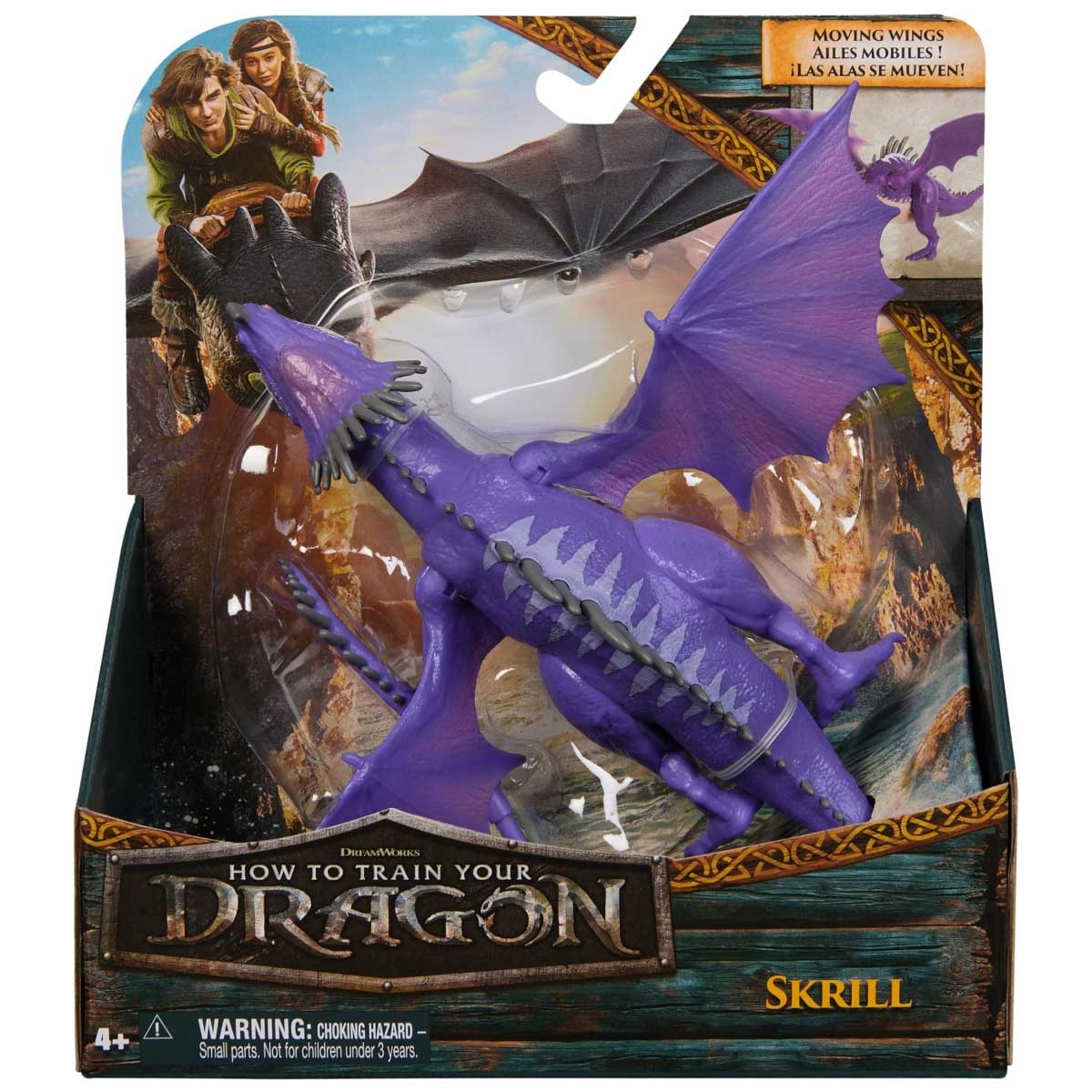 DreamWorks Dragons How to Train Your Dragon Interactive Assorted Action Figure Unisex, 5-6 Years