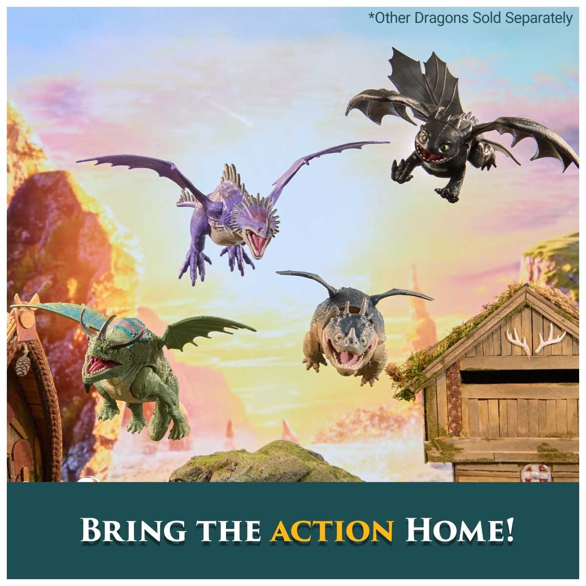 DreamWorks Dragons How to Train Your Dragon Interactive Assorted Action Figure Unisex, 5-6 Years