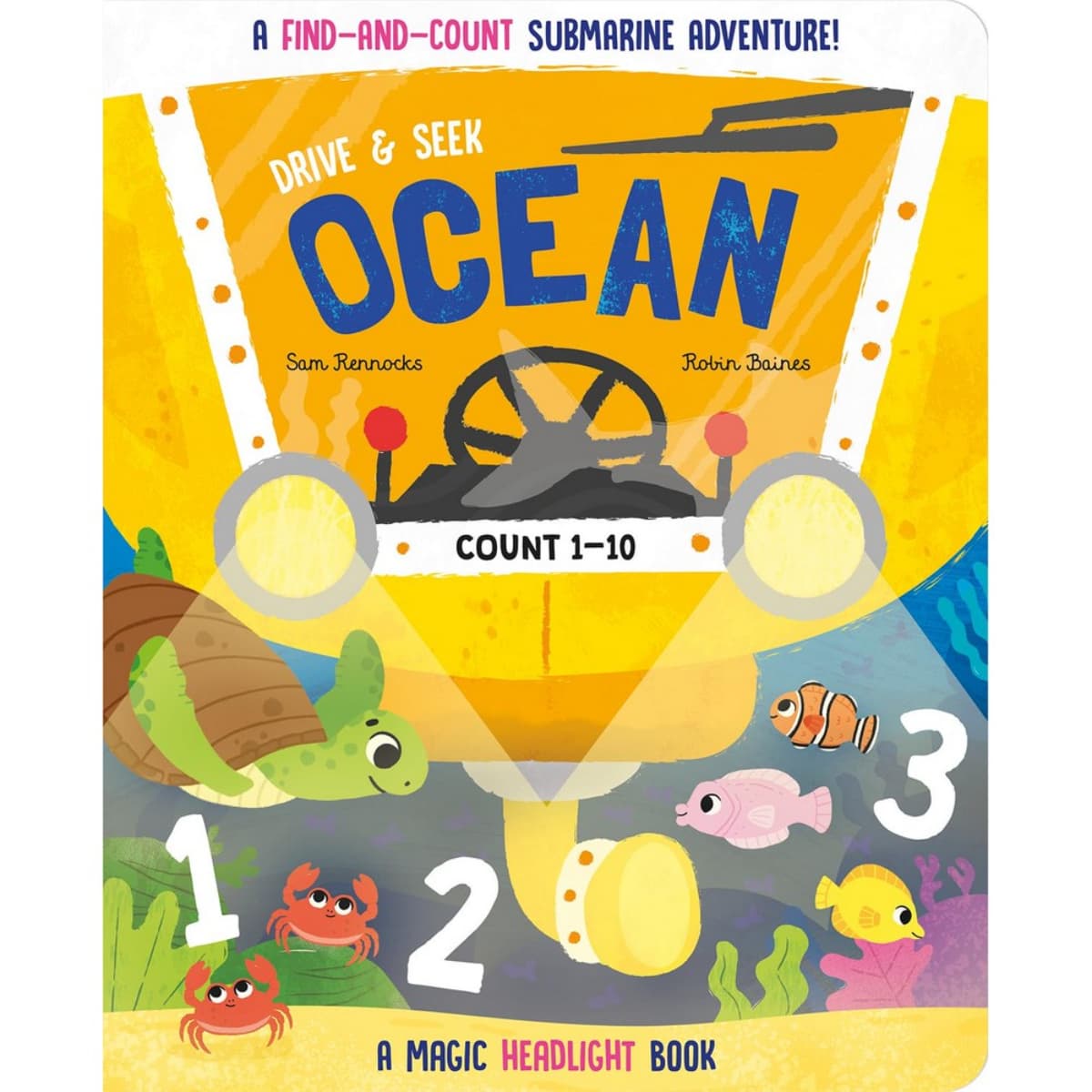Drive & Seek Ocean - A Magic Find & Count Adventure by Jenny Copper - 1 Aug 2024