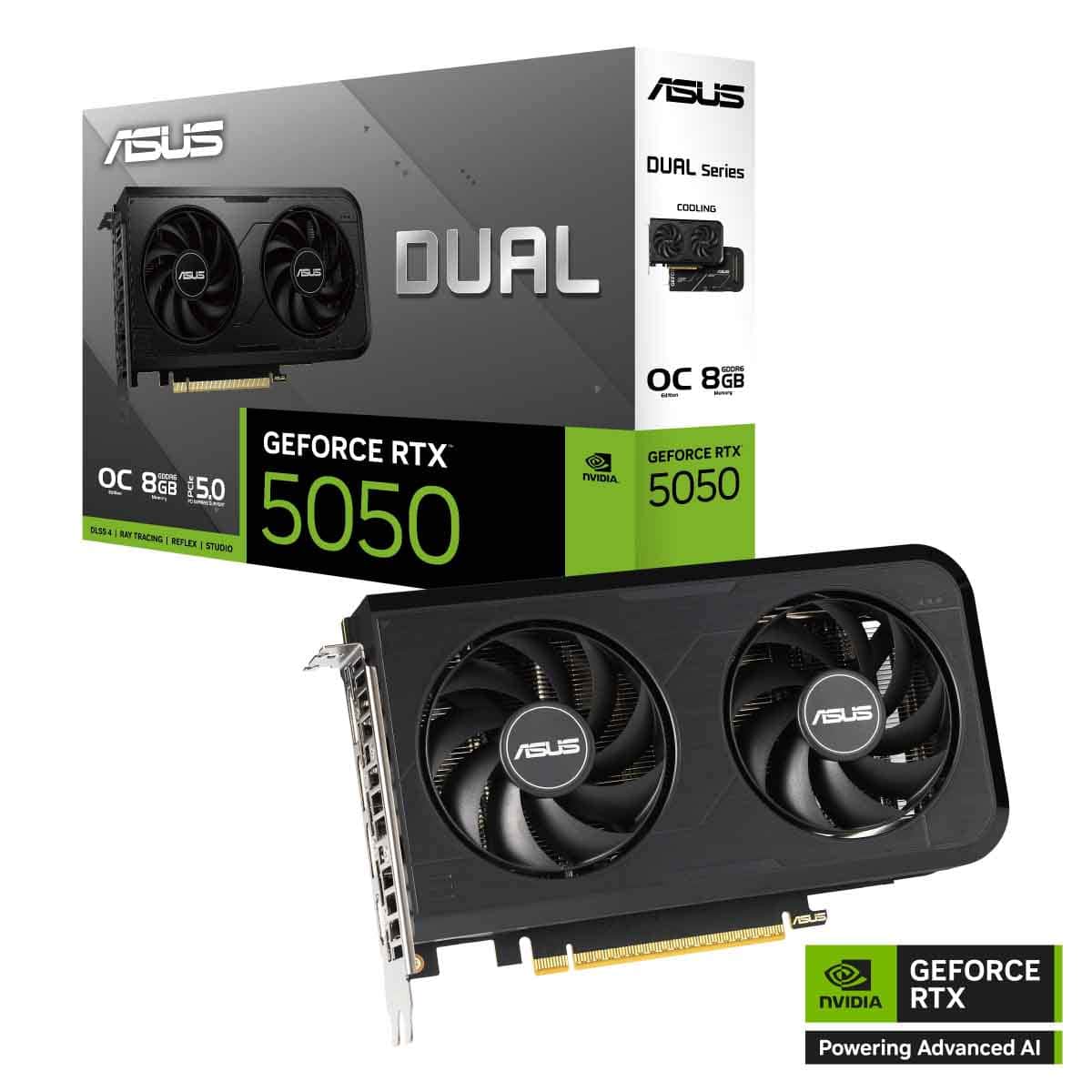 Asus Dual RTX 5050 OC 8GB Graphics Card