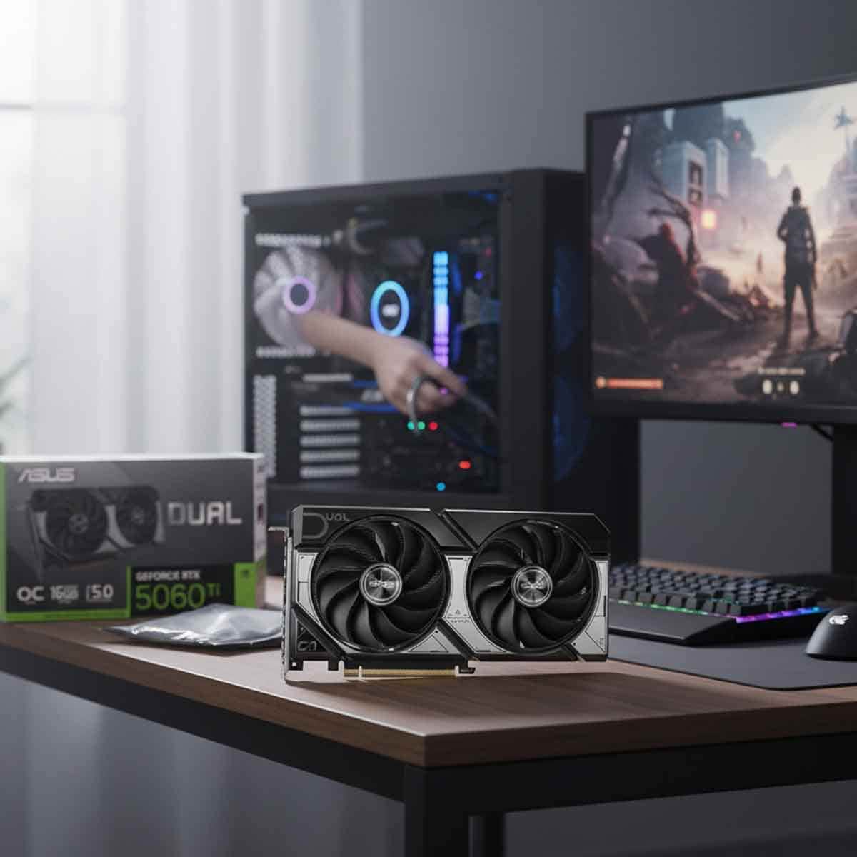 Asus Dual RTX 5060 OC 8GB Graphics Card