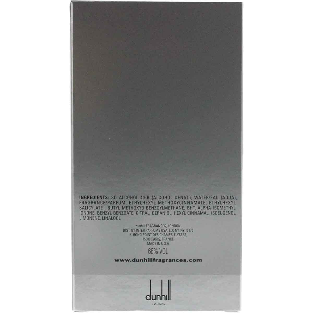 Dunhill Desire Silver Eau De Toilette for Men