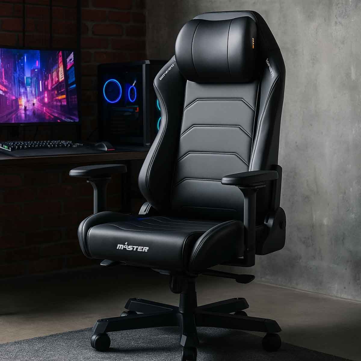 دي إكس ريسر ماستر سيريز أبيض كرسي ألعاب