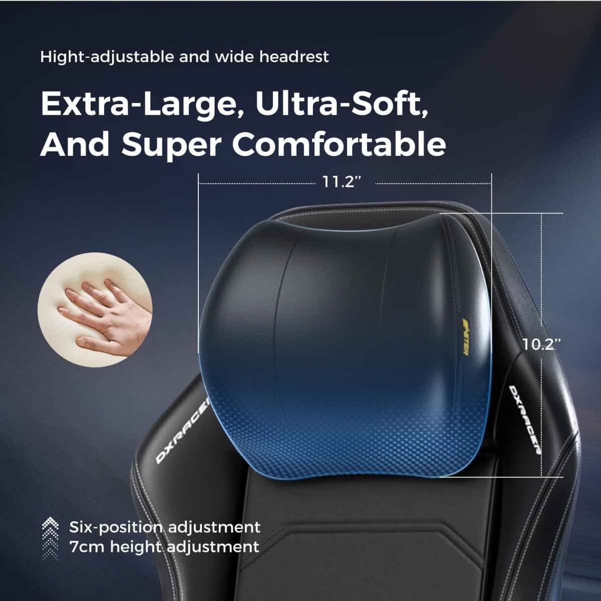 دي إكس ريسر ماستر سيريز أبيض كرسي ألعاب