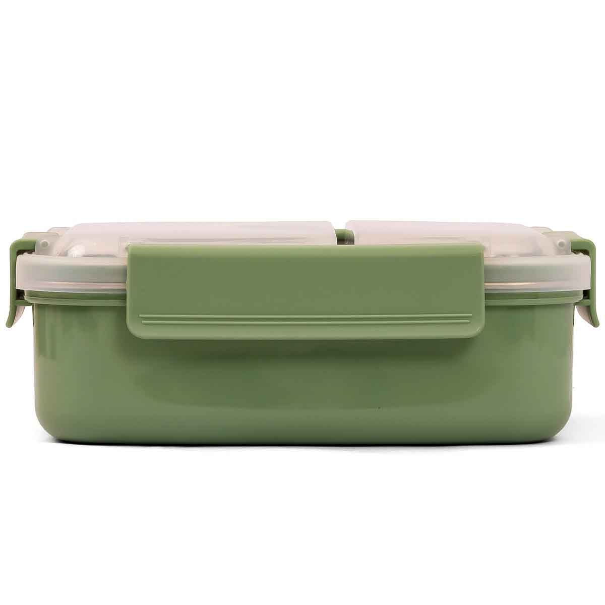 Eazy Kids 1.1L Green Lunch Box Unisex, 3-4 Years