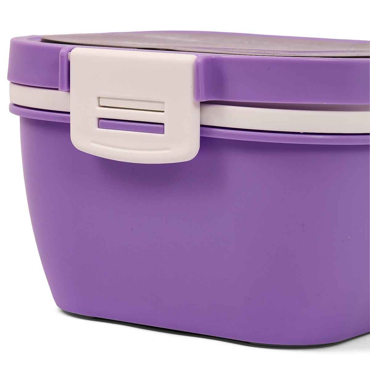 Eazy Kids 1.7L Purple Lunch Box Unisex, 3-4 Years