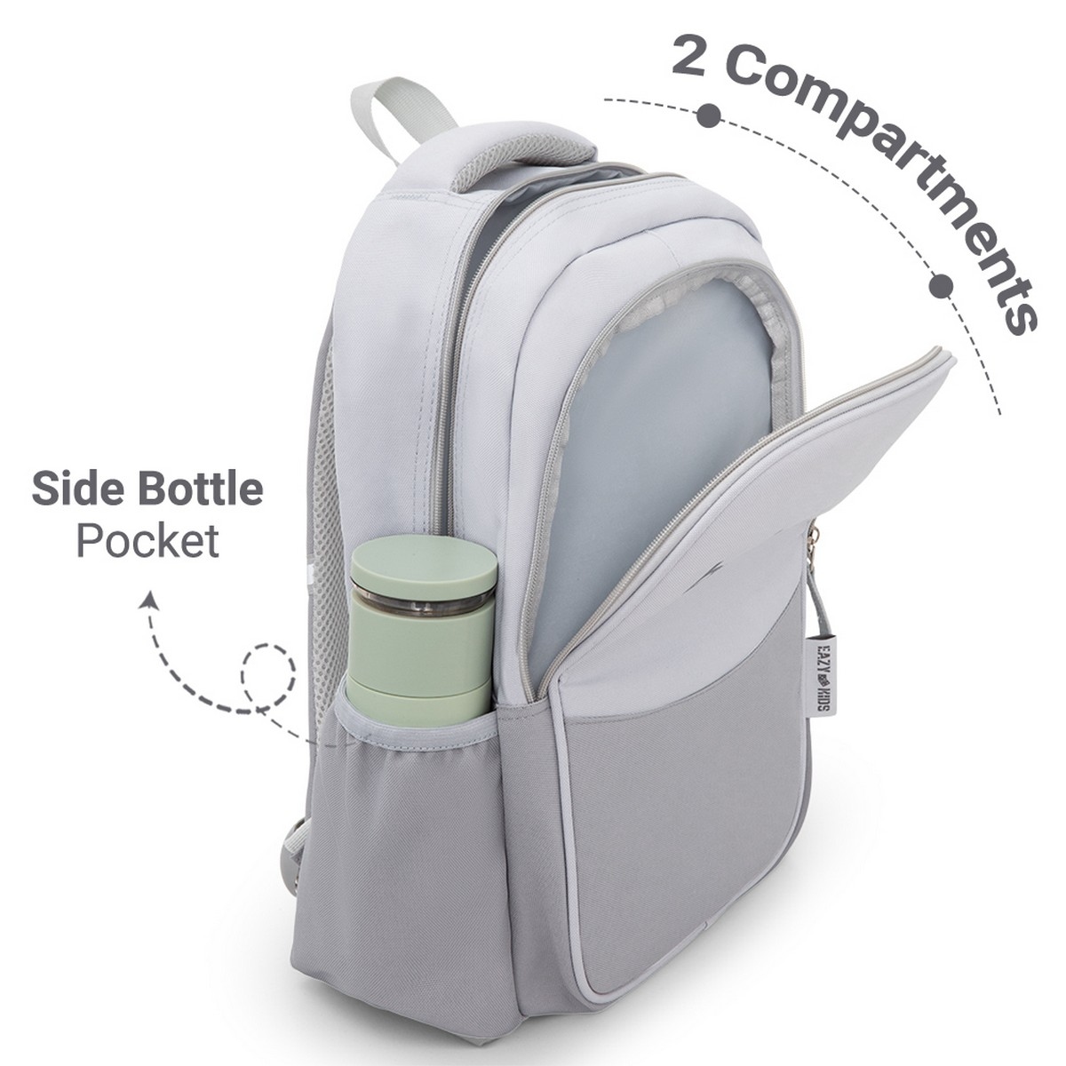 Eazy Kids 15.3” Believe Yourself Lightweight School Backpack