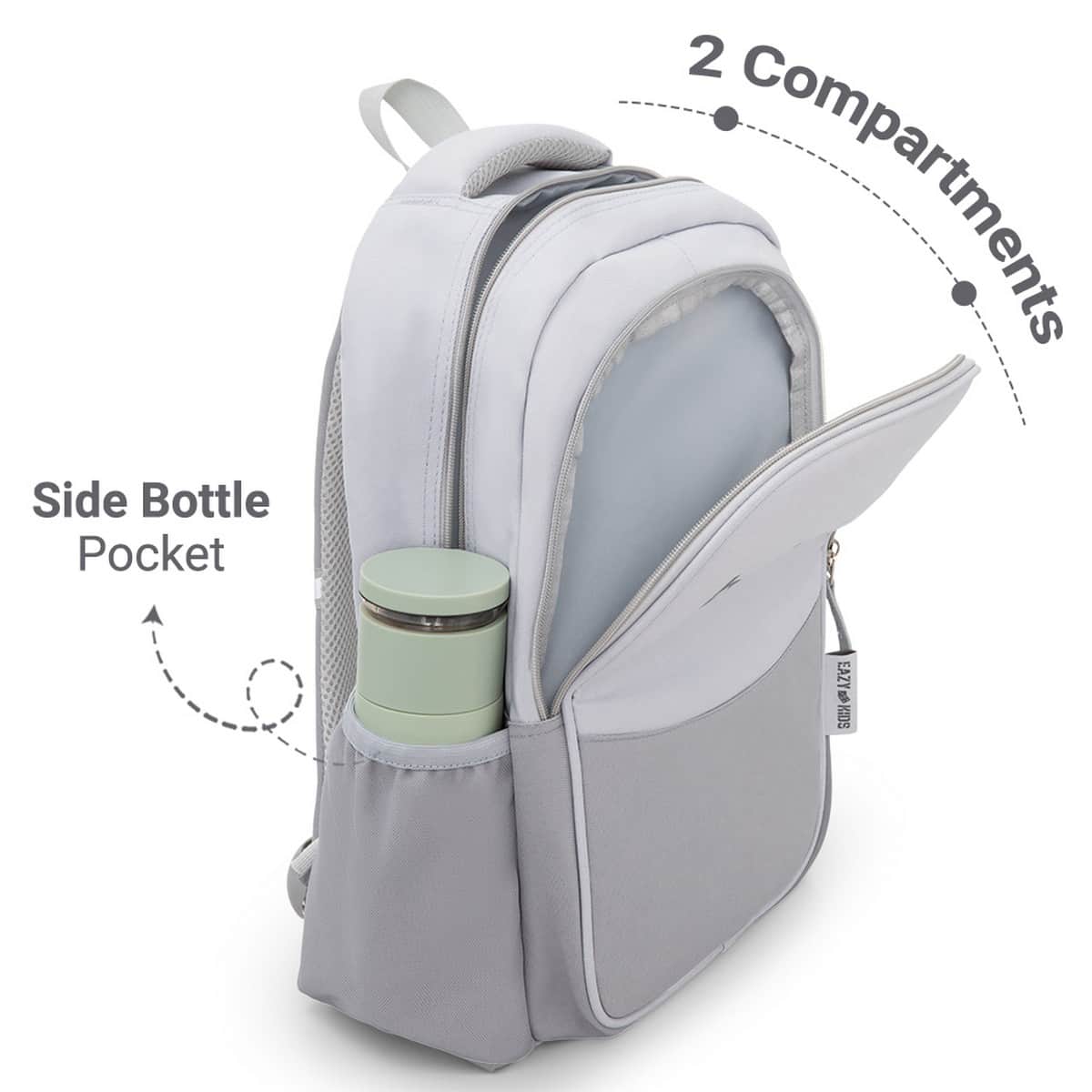 Eazy Kids 15.3” Believe Yourself Lightweight School Backpack