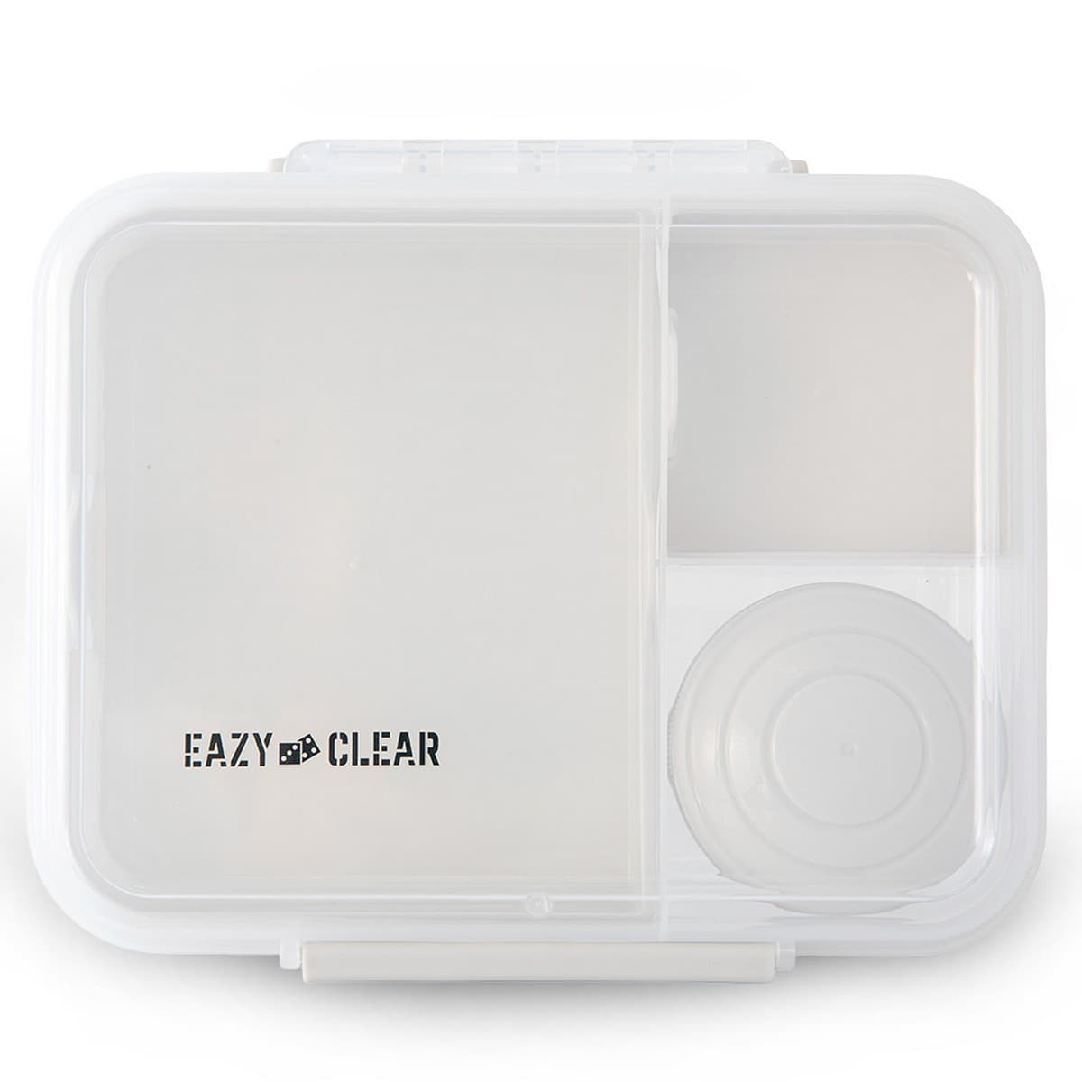 Eazy Kids 1650ml 3/4/5 Compartment Convertible Bento LunchBox with 150ml Gravy Bowl