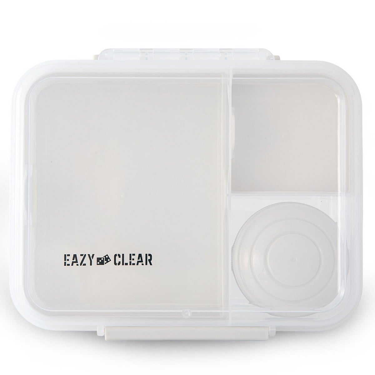 Eazy Kids 1650ml 3/4/5 Compartment Convertible Bento LunchBox with 150ml Gravy Bowl