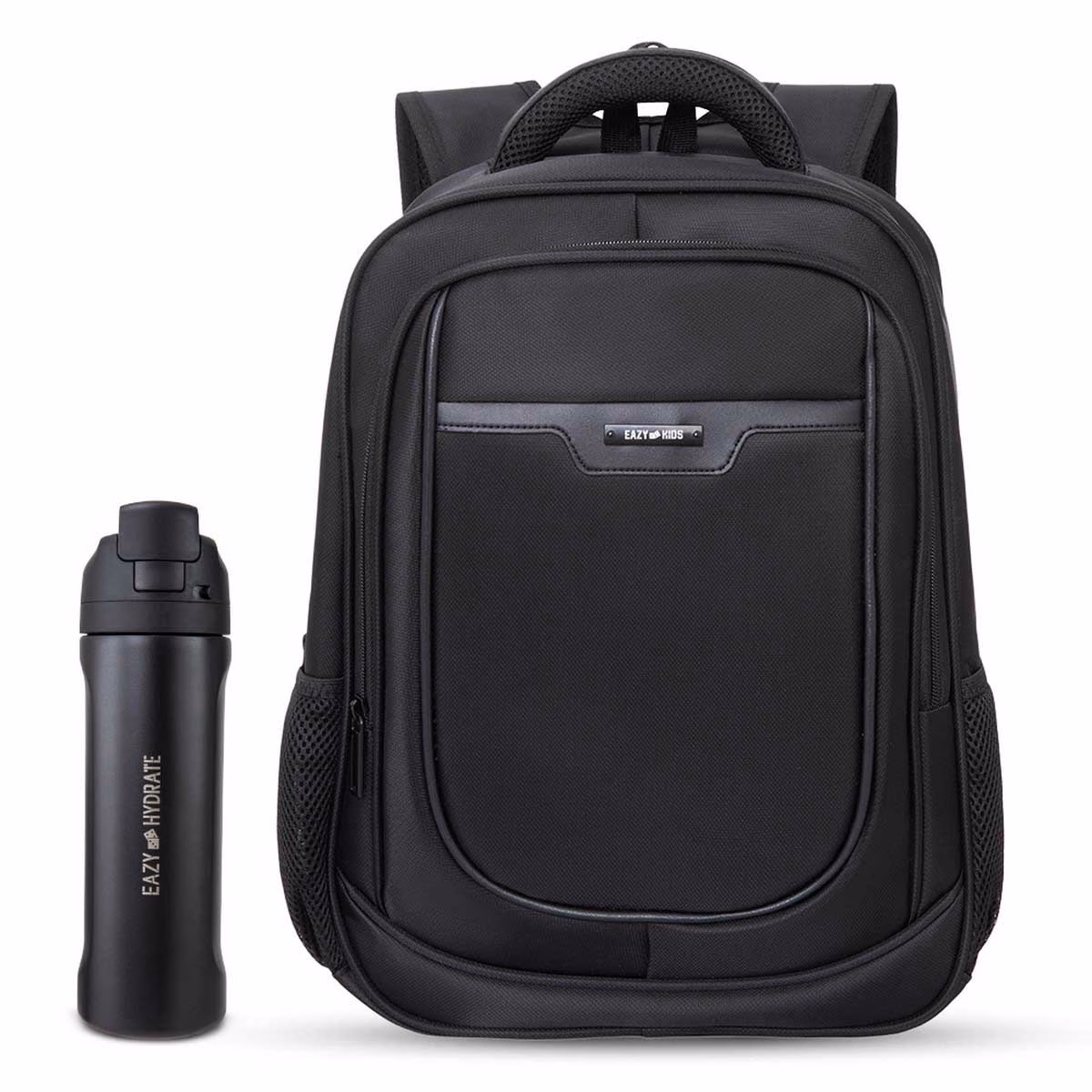 Eazy Kids 16” Backpack with Laptop Sleeve & 710ml Stainless Steel Water Bottle