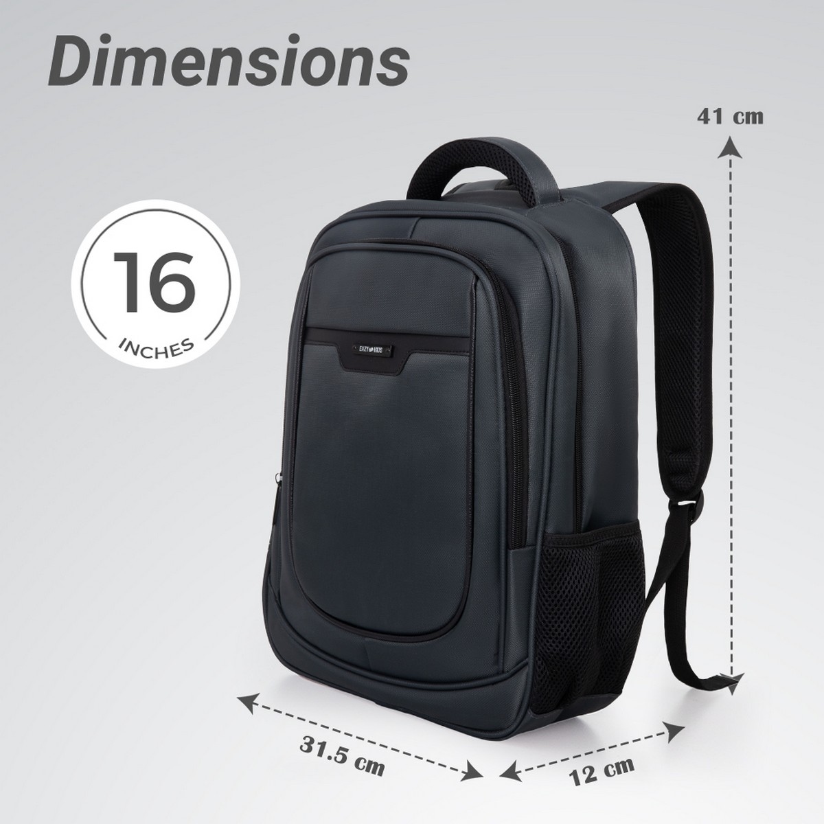 Eazy Kids 16” Backpack with Laptop Sleeve
