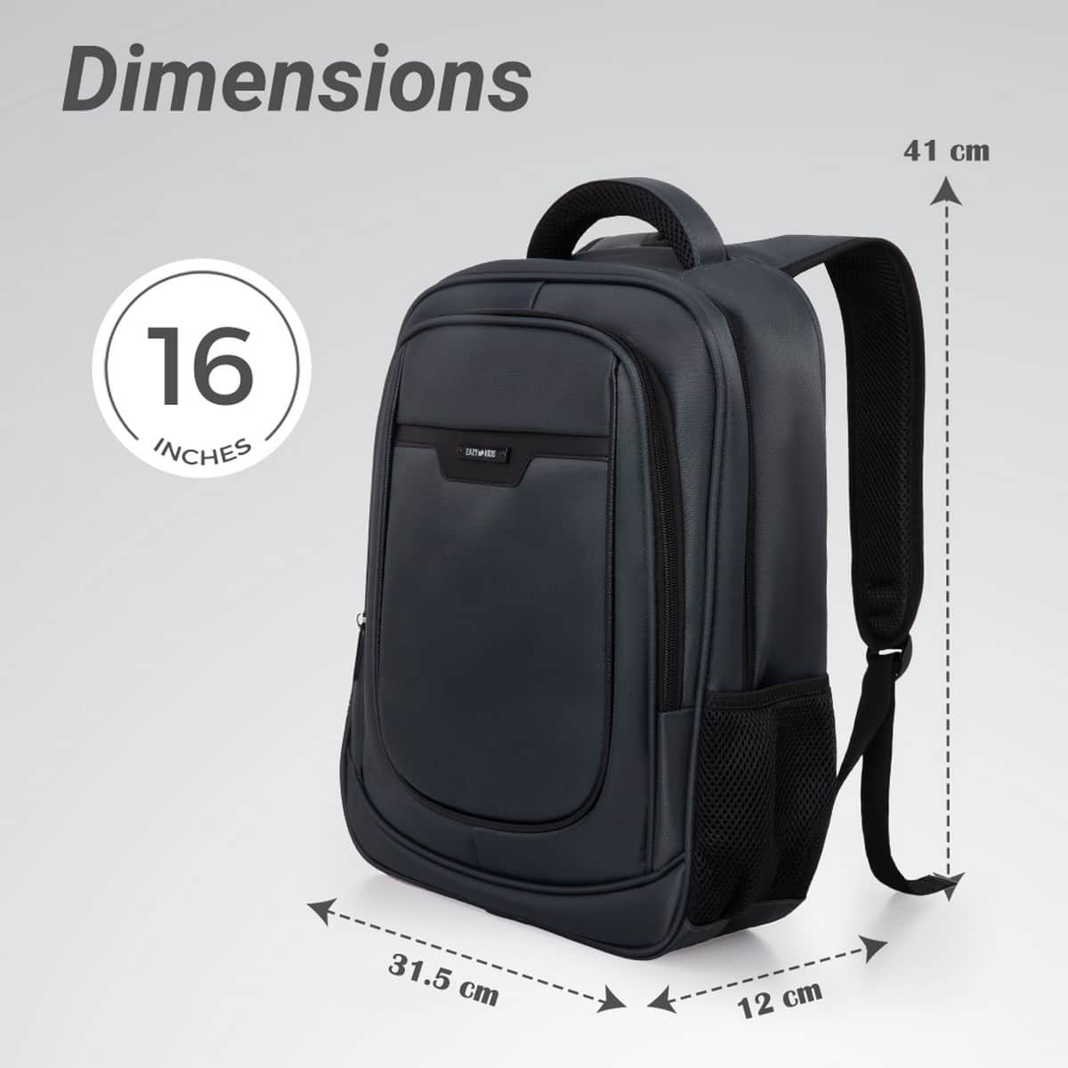 Eazy Kids 16” Backpack with Laptop Sleeve