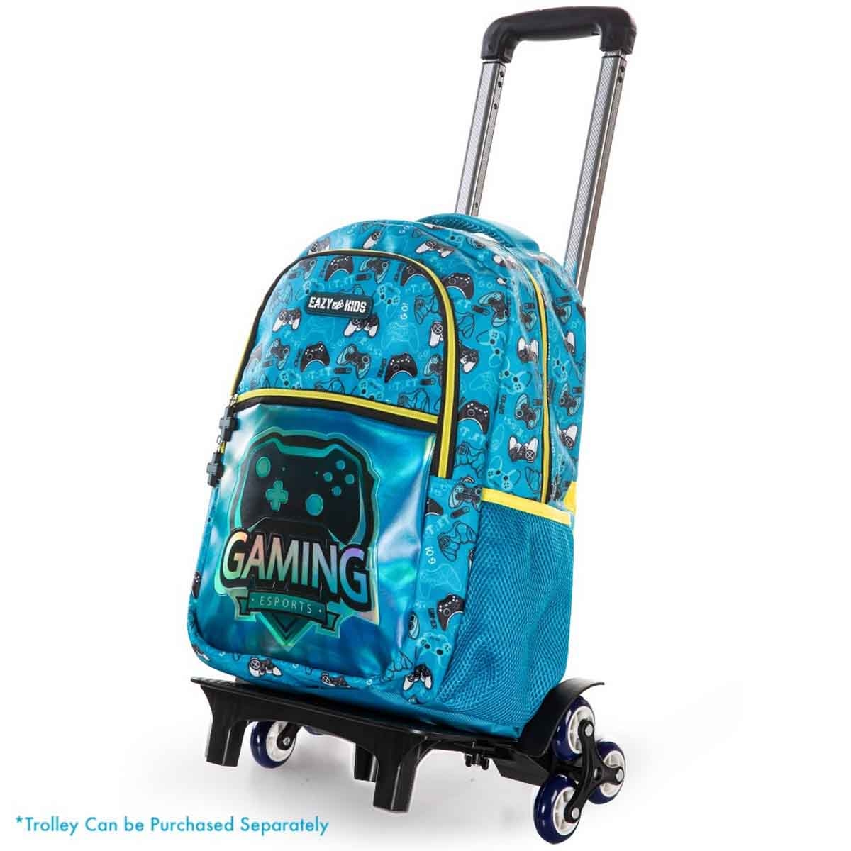 Eazy Kids 16" Gaming 3-in-1 Backpack with Lunch Bag & Pencil Case