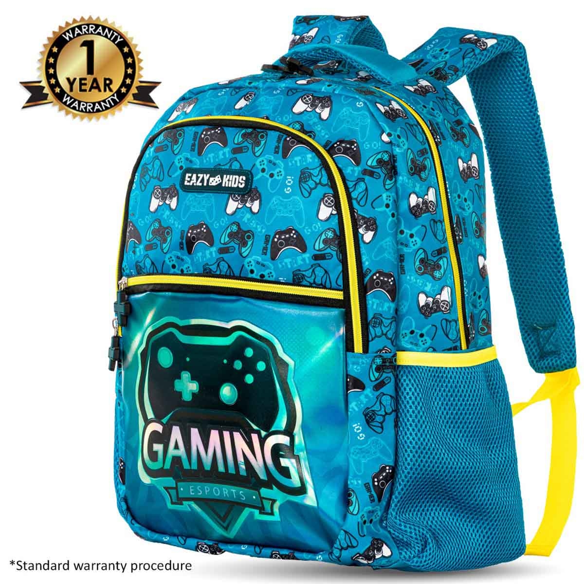 Eazy Kids 16" Gaming 3-in-1 Backpack with Lunch Bag & Pencil Case