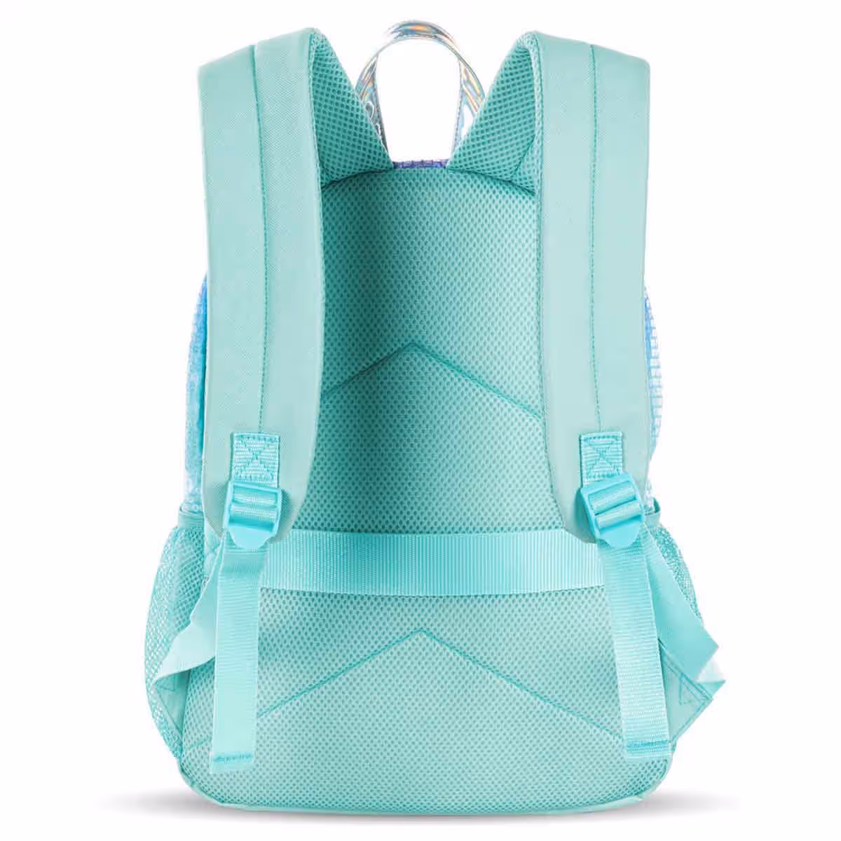 Eazy Kids 17" Girl Glitter 4-in-1 Backpack with BT Headset, Lunch Bag & Pencil Case