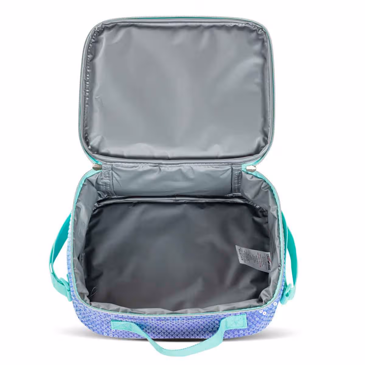Eazy Kids 17" Girl Glitter 4-in-1 Backpack with BT Headset, Lunch Bag & Pencil Case