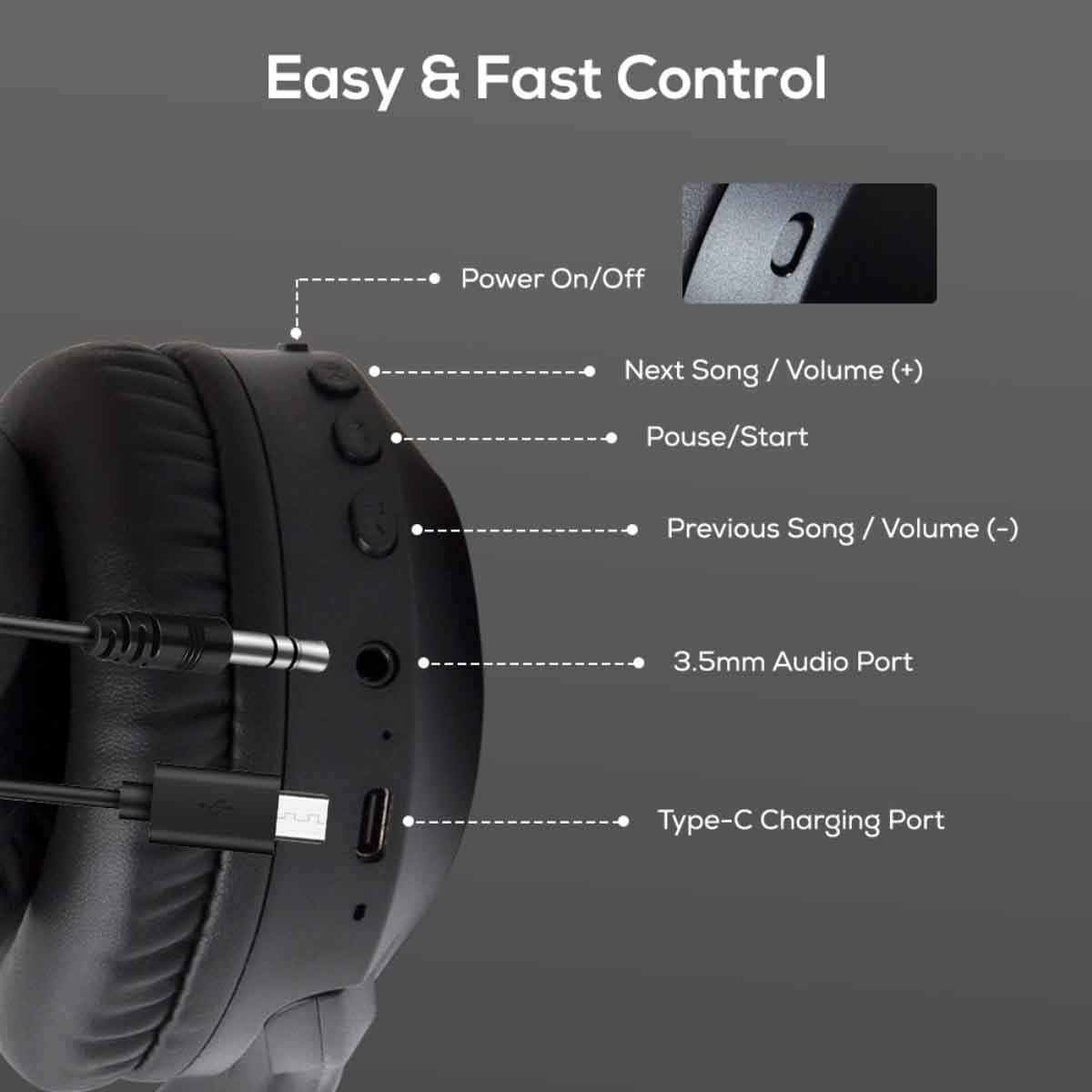 إيزي كيدز مجموعة 5 في 1 حقيبة مدرسية 17 إنش جين زد جيمر مع سماعة بلوتوث وحقيبة غداء وحقيبة نشاط وحقيبة أقلام