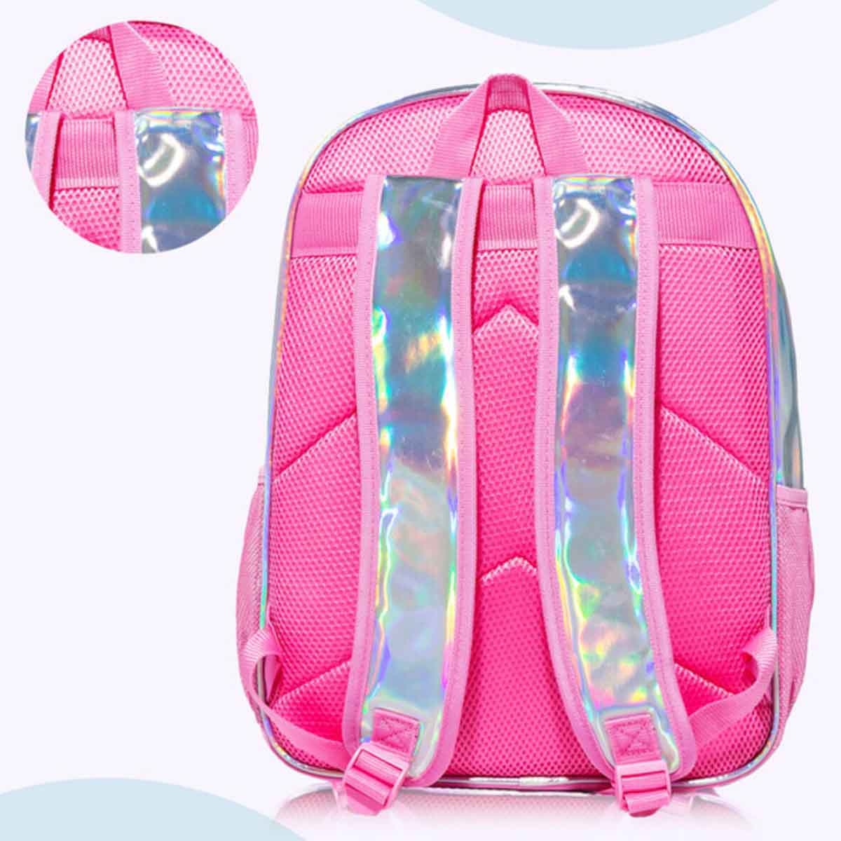 Eazy Kids 18" 3-in-1 Girl Power School Bag, Lunch Bag & Pencil Case Combo