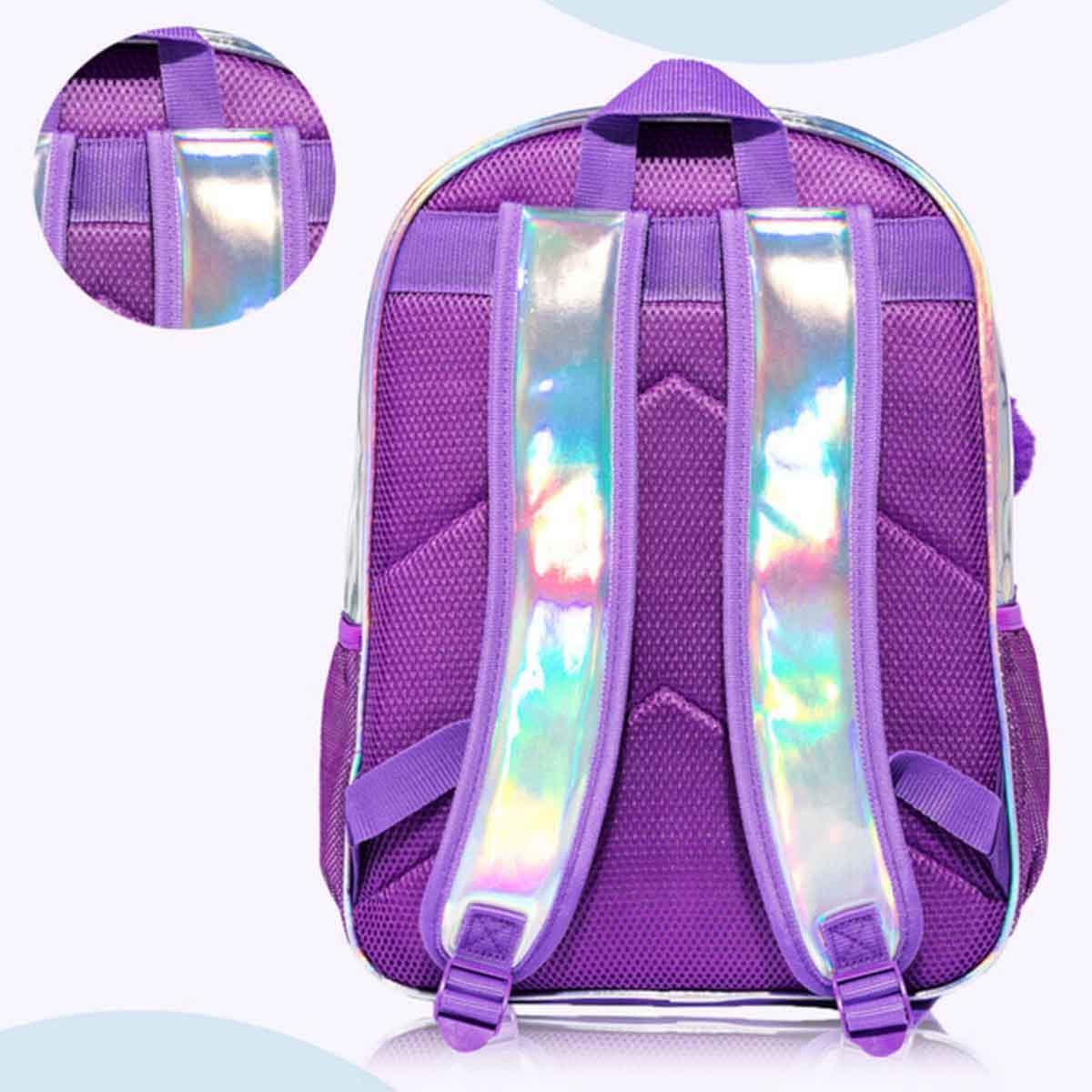 Eazy Kids 18" Girl Power 3-in-1 School Bag, Lunch Bag & Pencil Case Combo