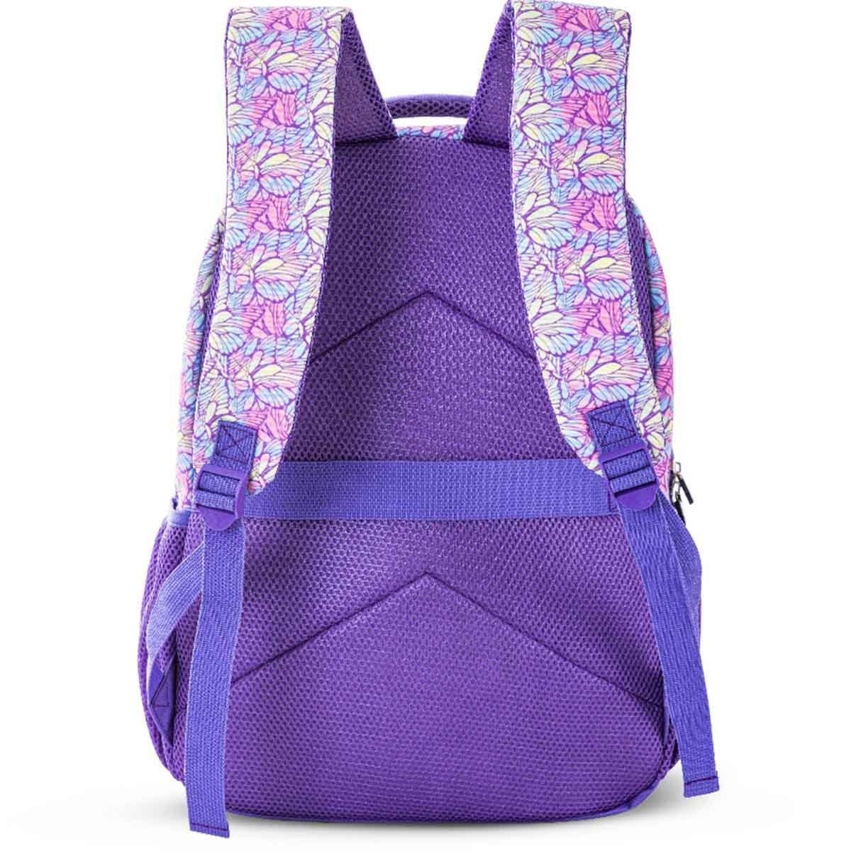 Eazy Kids 18" 3D Butterfly 3-in-1 Backpack with Lunch Bag & Pencil Case