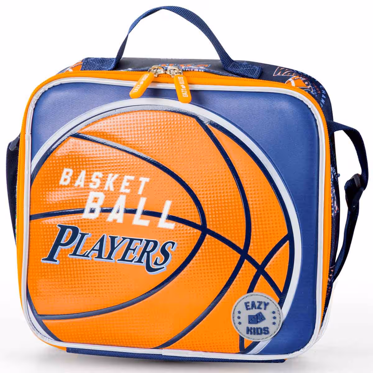 Eazy Kids 18" Basket Ball 3-in-1 Backpack with Lunch Bag & Pencil Case