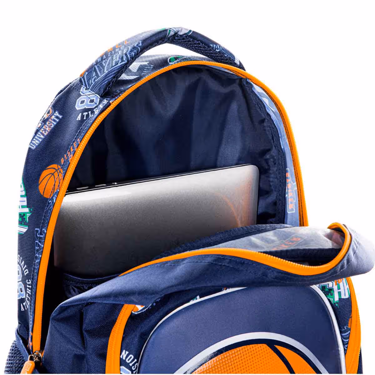 Eazy Kids 18" Basket Ball 3-in-1 Backpack with Lunch Bag & Pencil Case