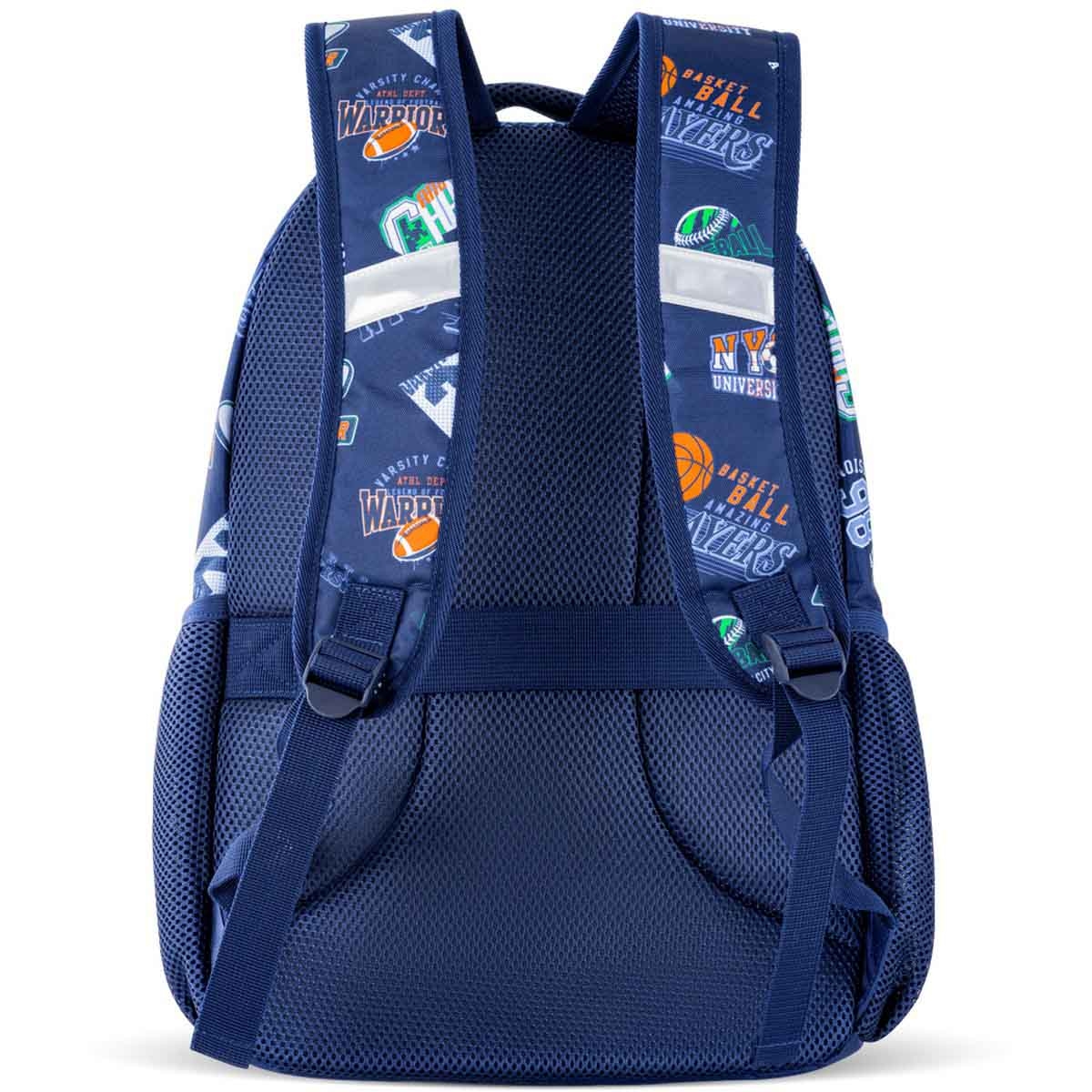 Eazy Kids 18" Basket Ball 3-in-1 Backpack with Lunch Bag & Pencil Case