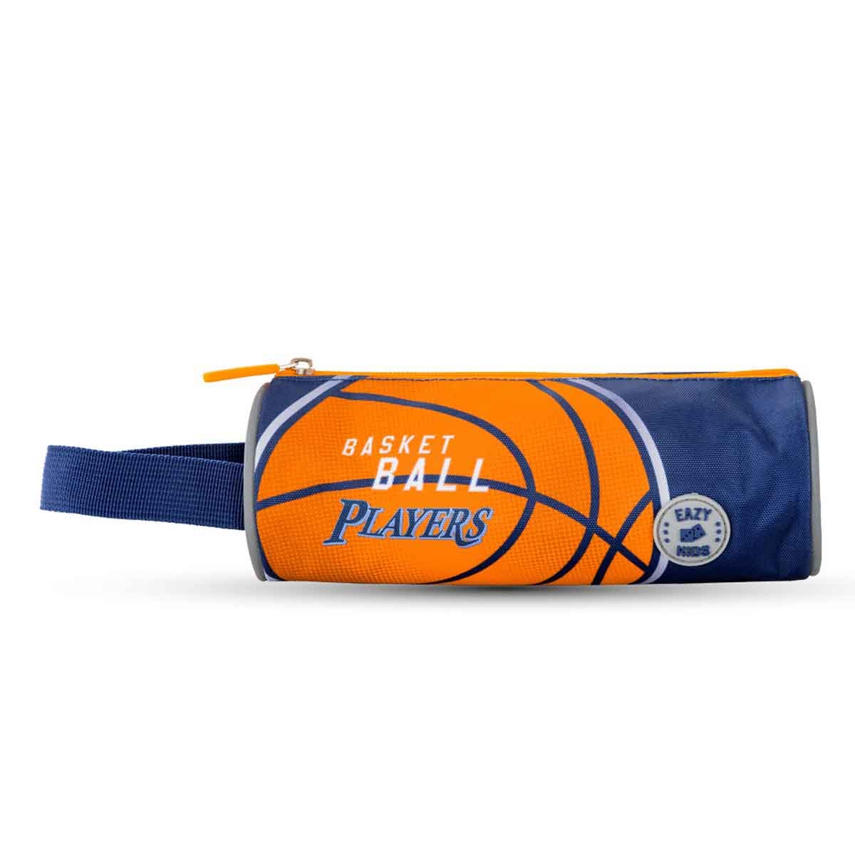 Eazy Kids 18" Basketball 4-in-1 Backpack with 4 Wheel Trolley, Lunch Bag & Pencil Case