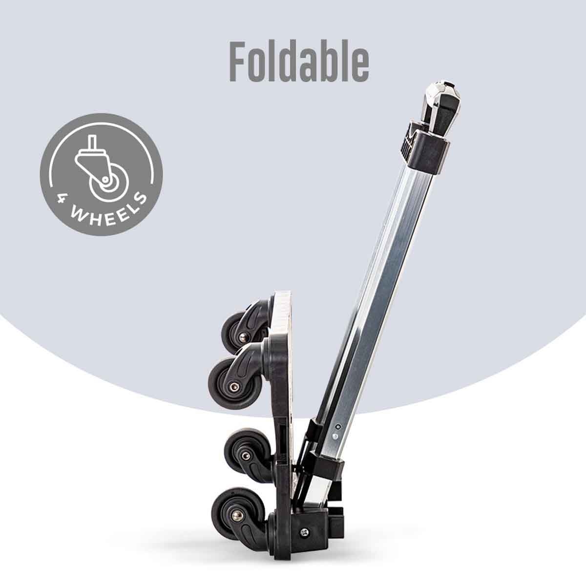 إيزي كيدز حقيبة ظهر 4 في 1 مقاس 18 بوصة بتصميم سباق السيارات مع عربة 4 عجلات وحقيبة غداء ومقلمة