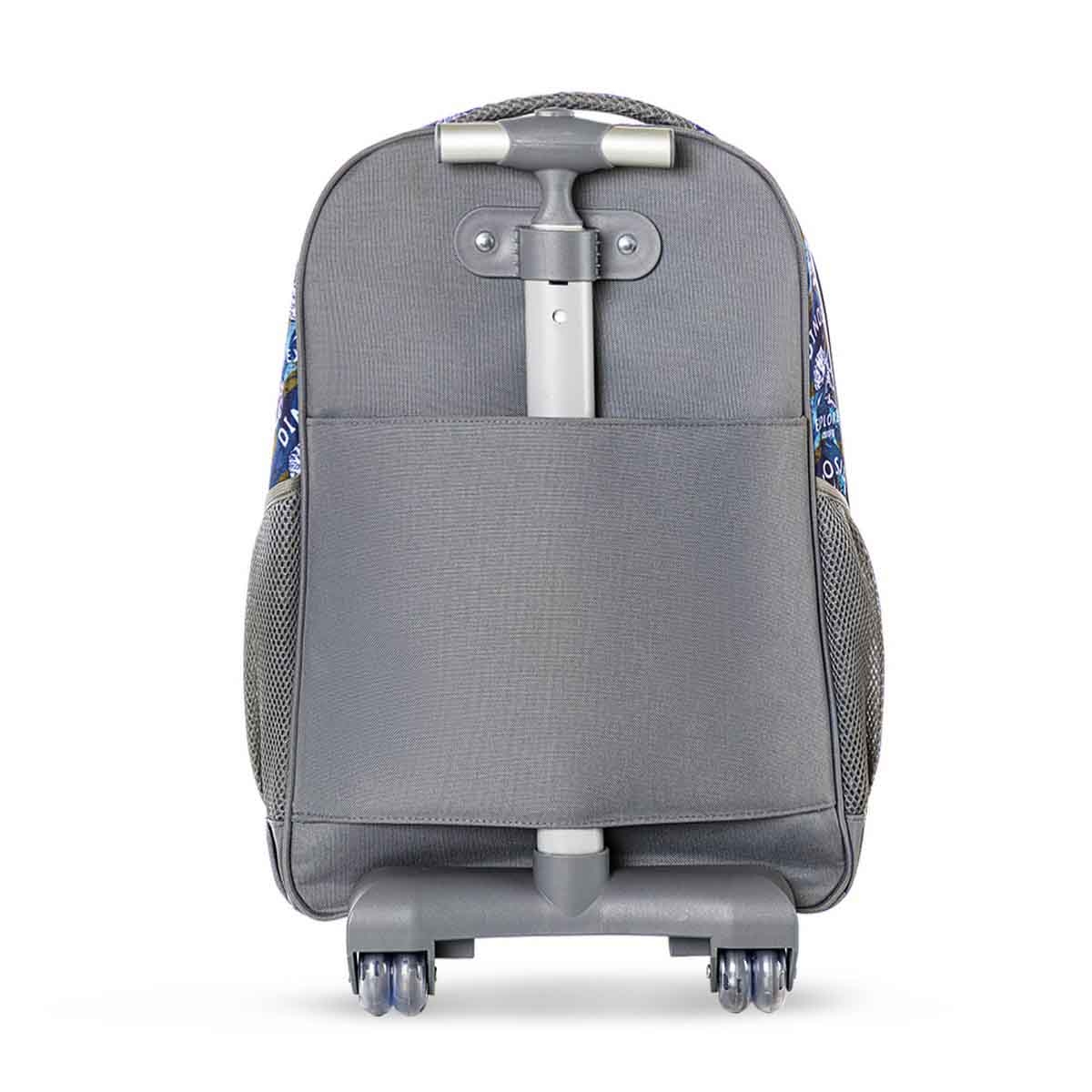 إيزي كيدز حقيبة ظهر 8 في 1 مقاس 18 إنش بتصميم تي ريكس مع حقيبة غداء ومقلمة